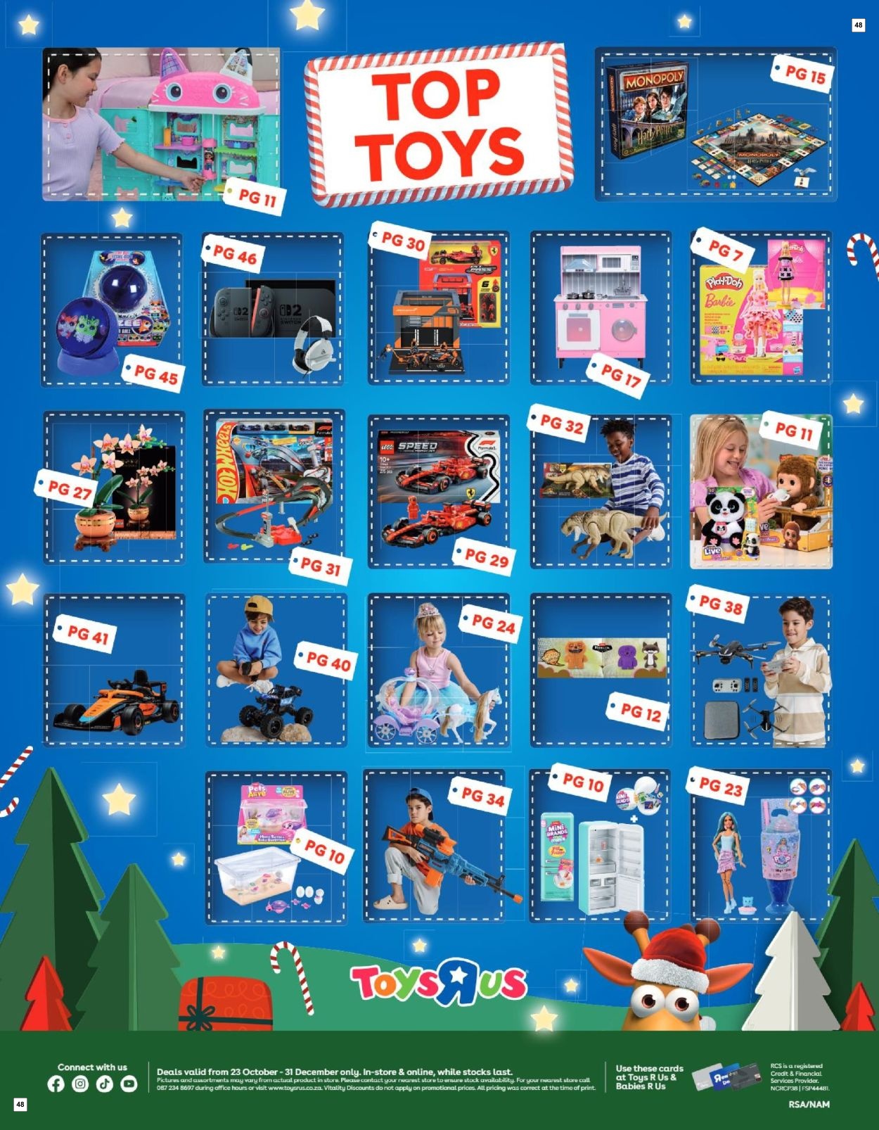 Toys R Us Specials 23 Oct - 31 Dec - Page 48