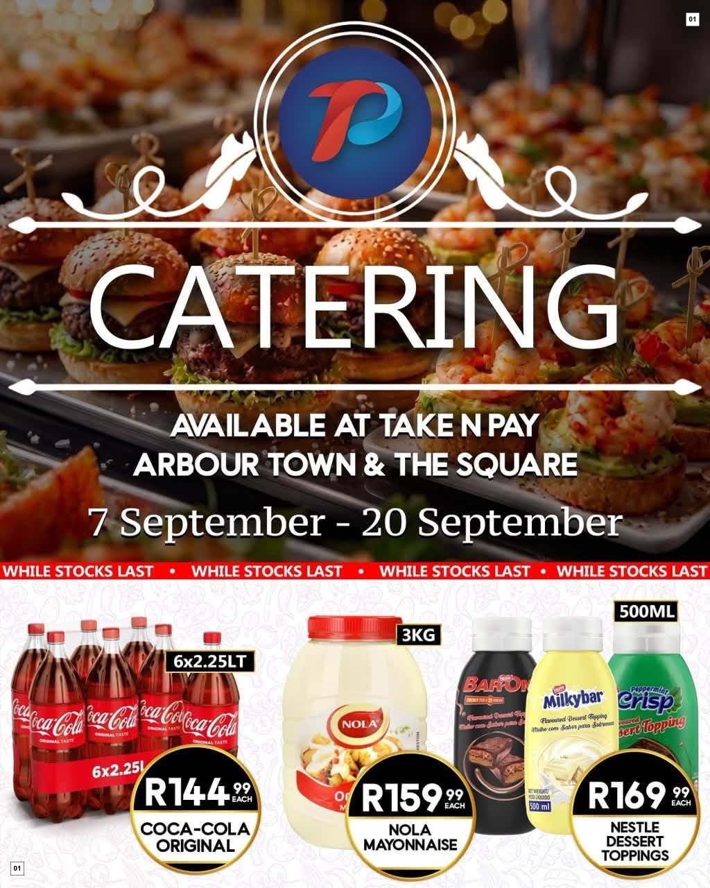 Take N Pay Specials 07 Sept - 20 Sept