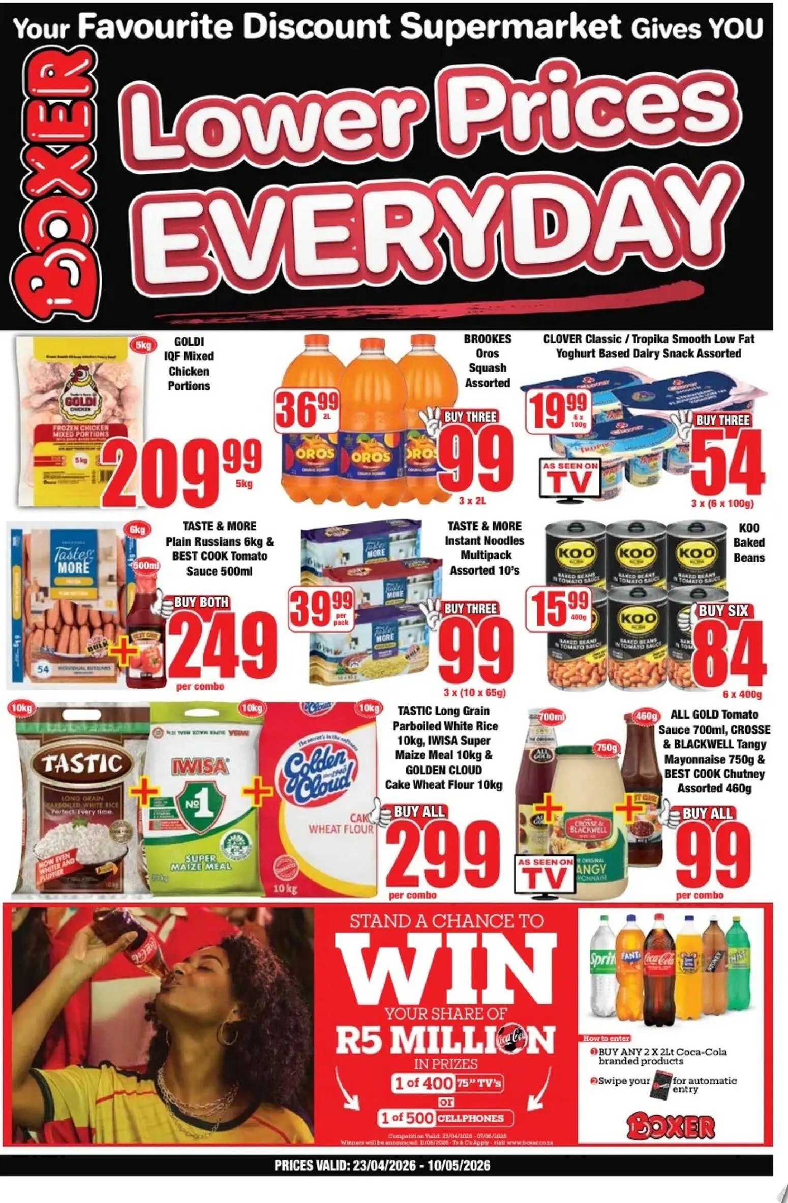 Boxer Gauteng Specials