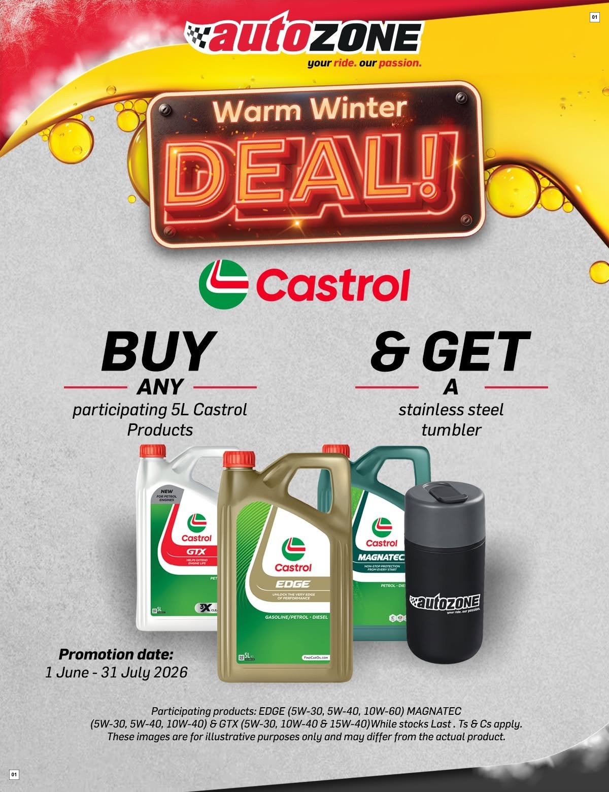 Autozone Warm Winter Deal!