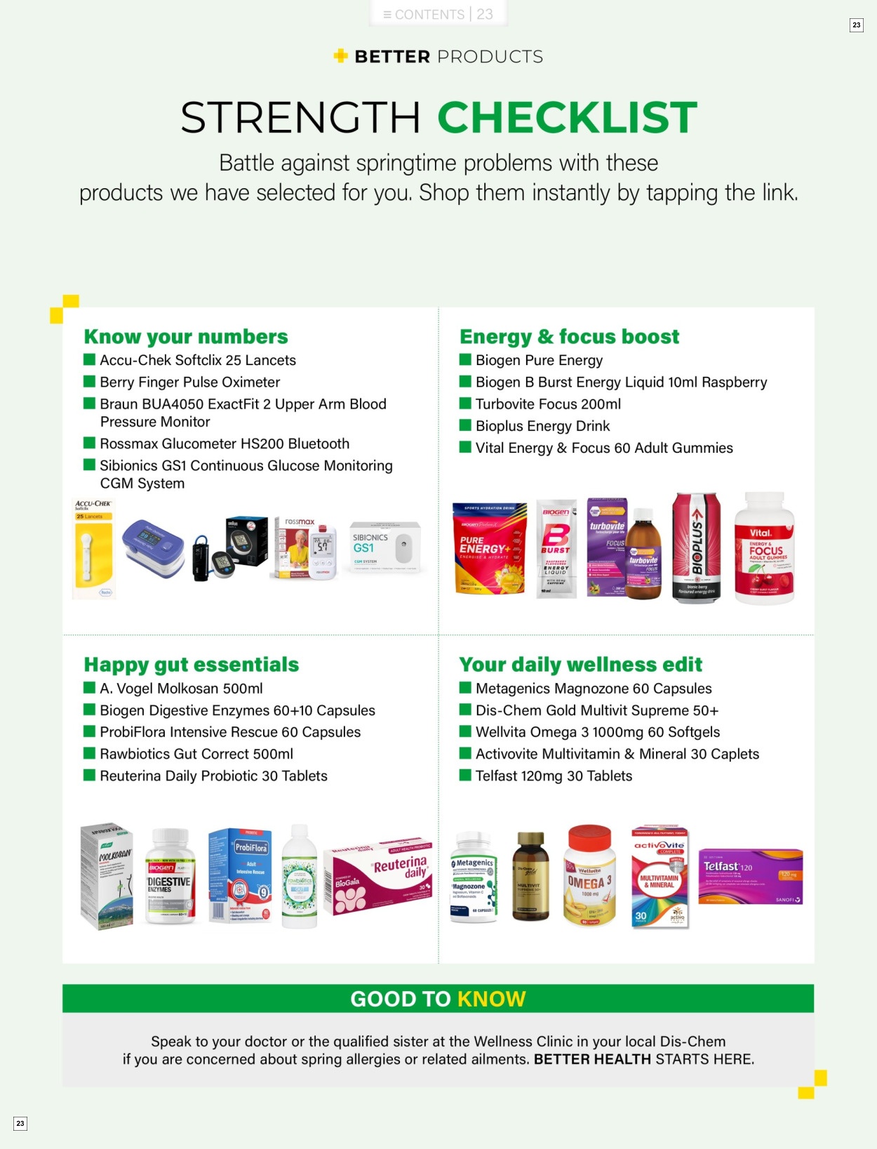 Dis-Chem Spring Savings - Page 23