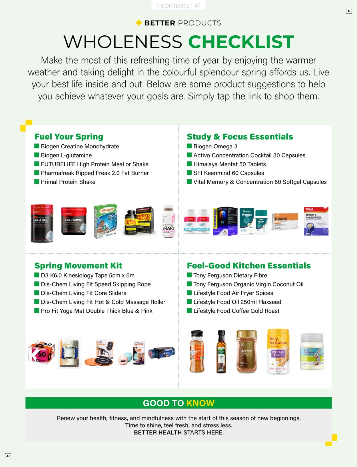 Dis-Chem Spring Savings - Page 47