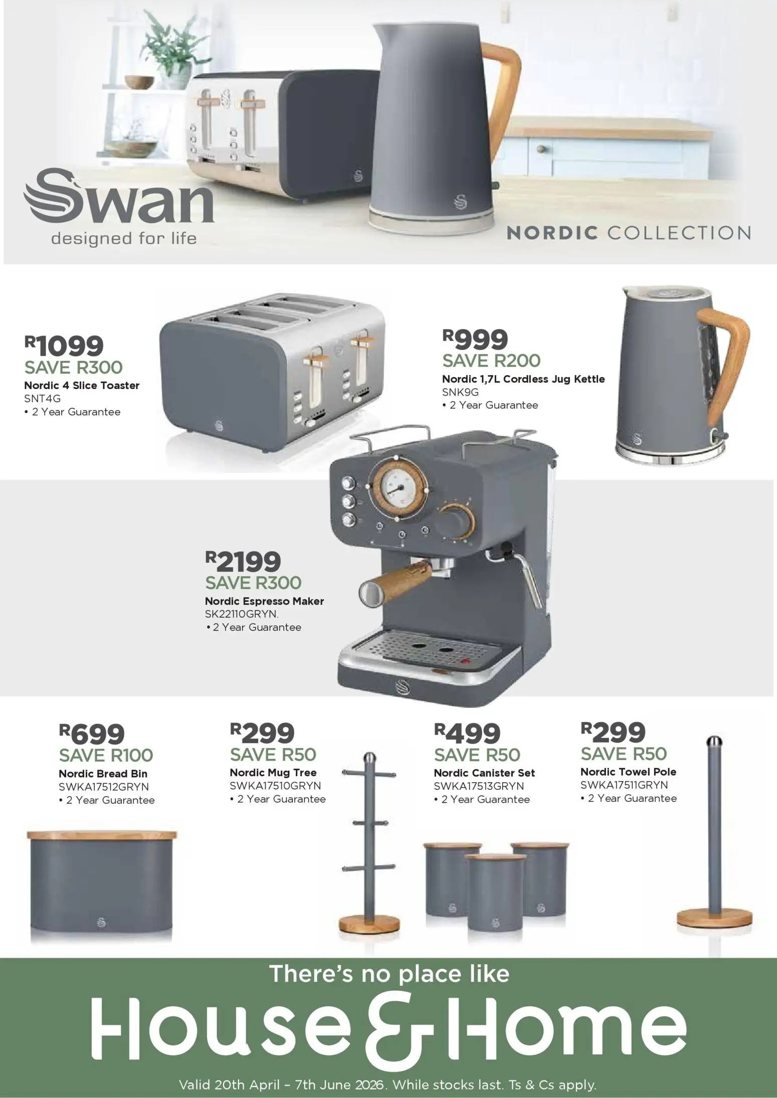 House And Home Swan Nordic Collection