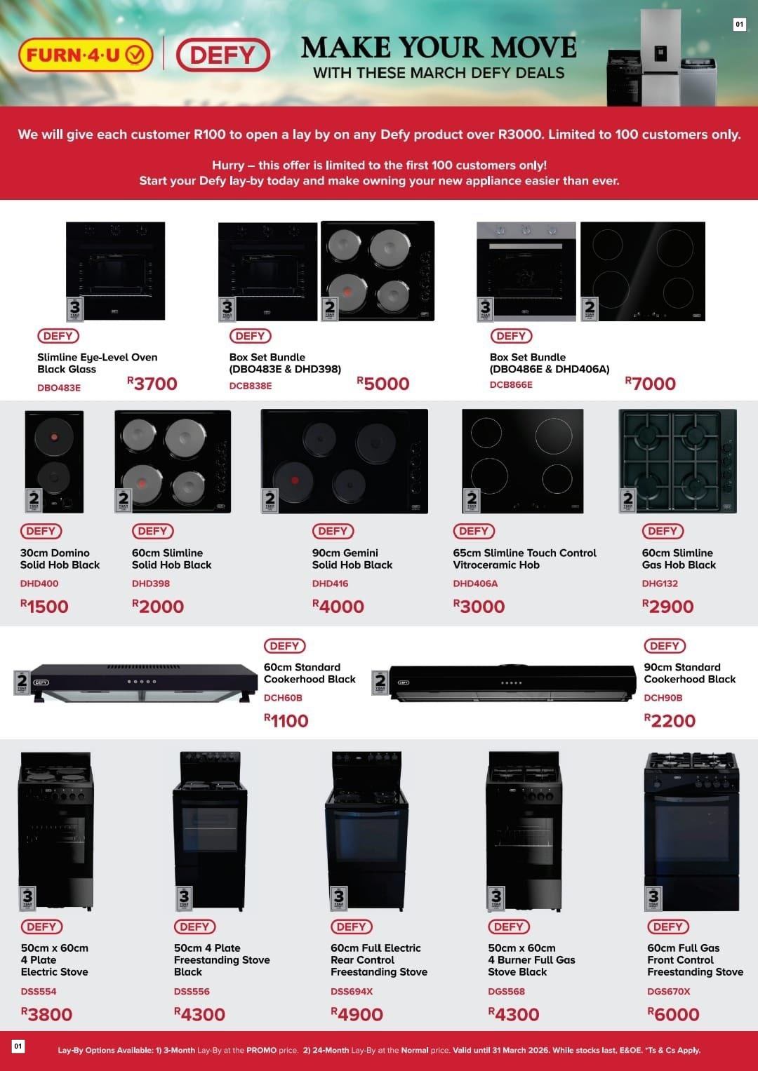 Furn 4 U Specials 04 Mar - 31 Mar