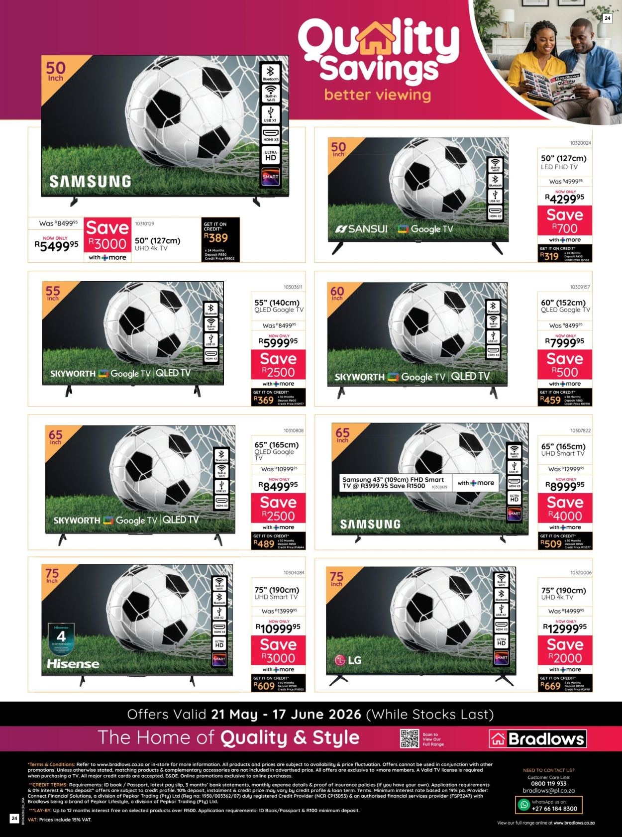 Bradlows Specials 21 May - 17 Jun - Page 24
