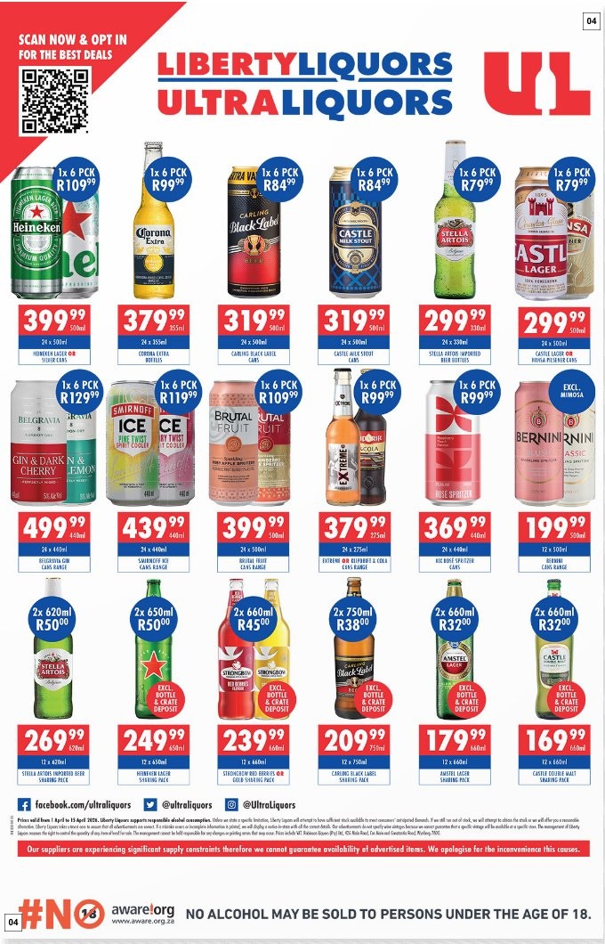 Liberty Liquors Specials 01 Apr - 15 Apr - Page 4