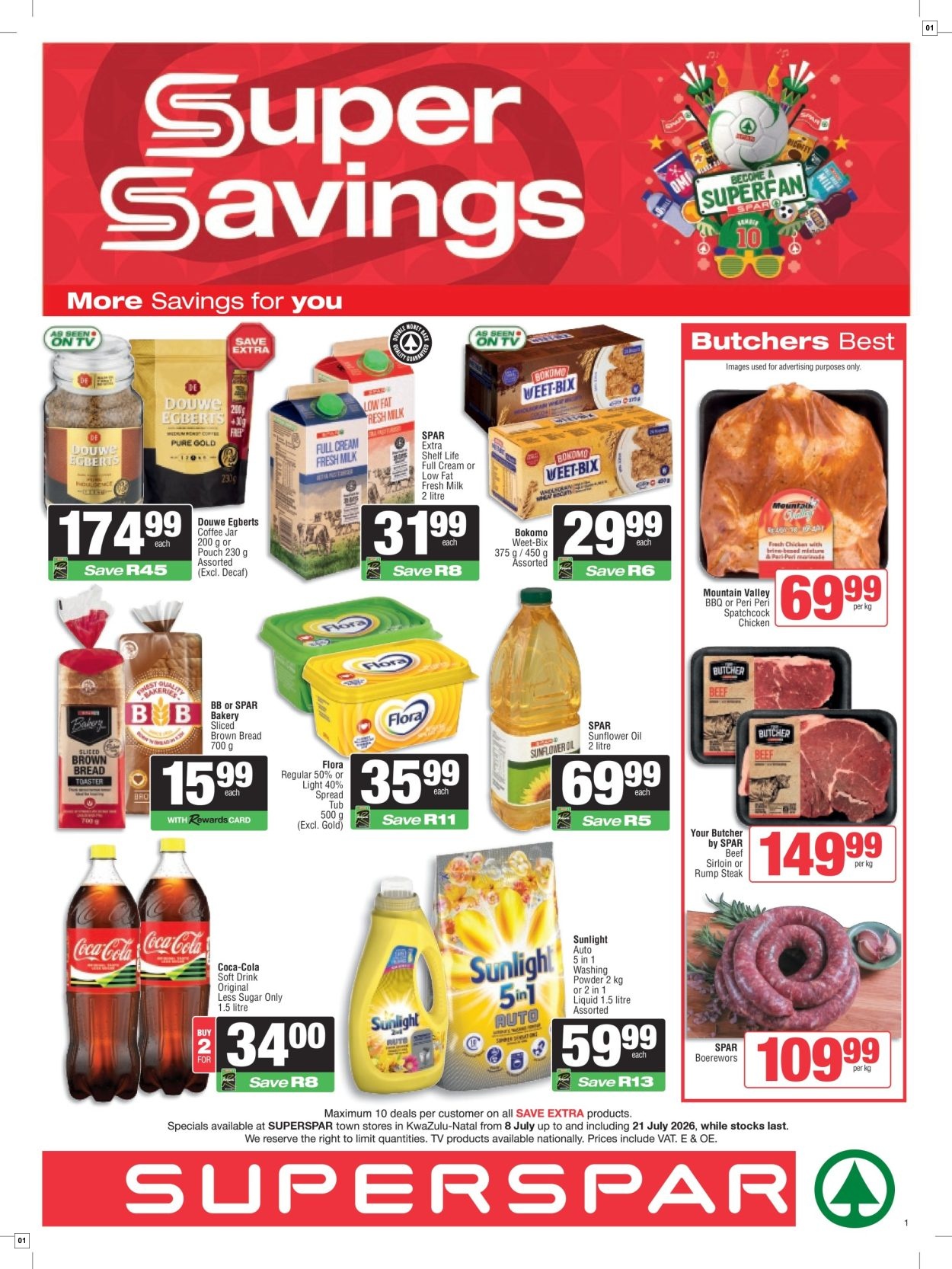 Spar Store Specials