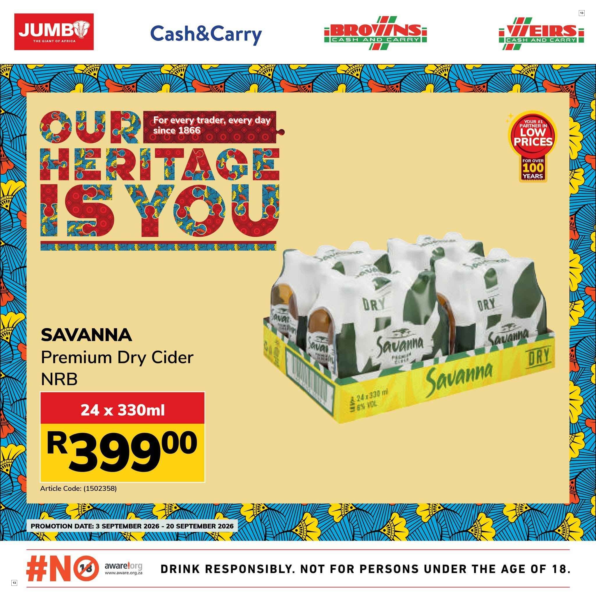 Jumbo Cash & Carry Specials - - No Longer Valid - Page 13