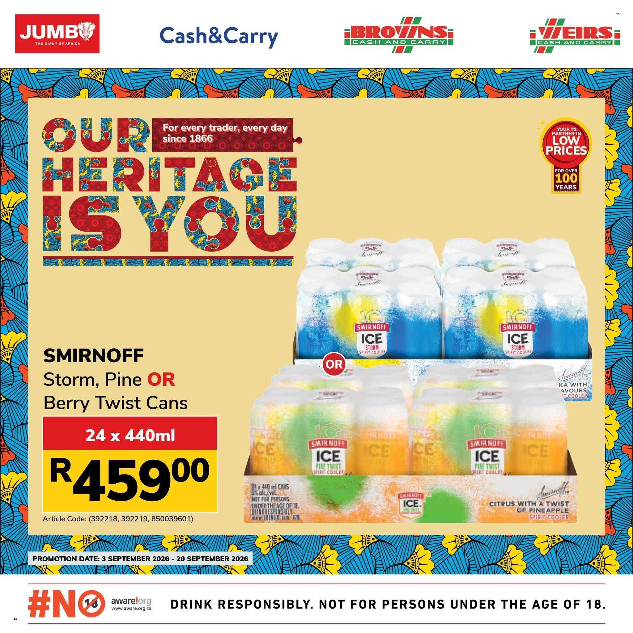 Jumbo Cash & Carry Specials - - No Longer Valid - Page 14