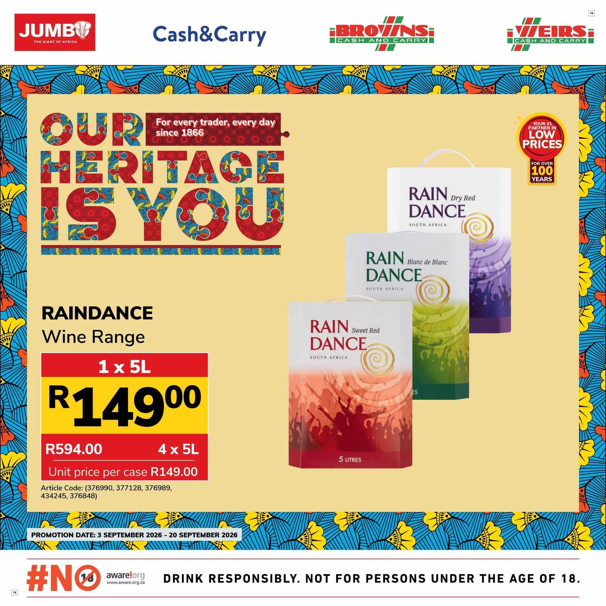 Jumbo Cash & Carry Specials - - No Longer Valid - Page 19