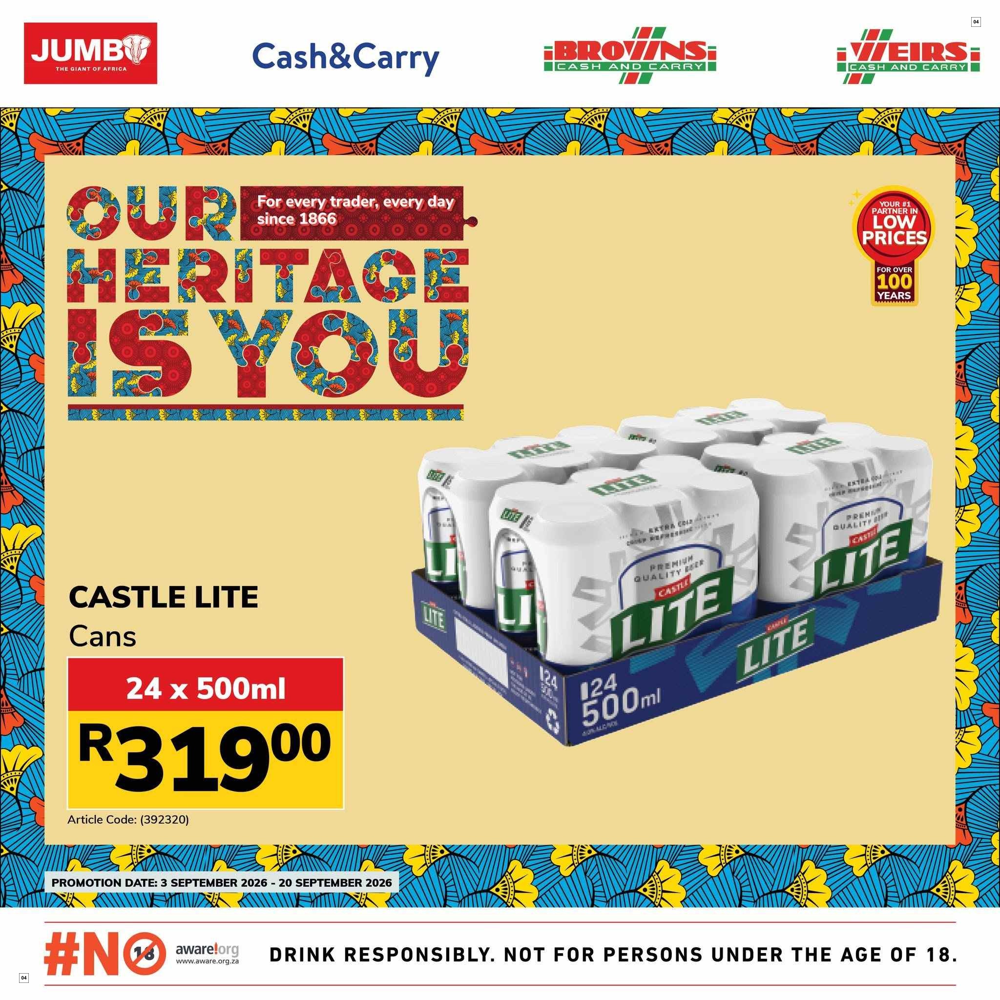 Jumbo Cash & Carry Specials - - No Longer Valid - Page 4