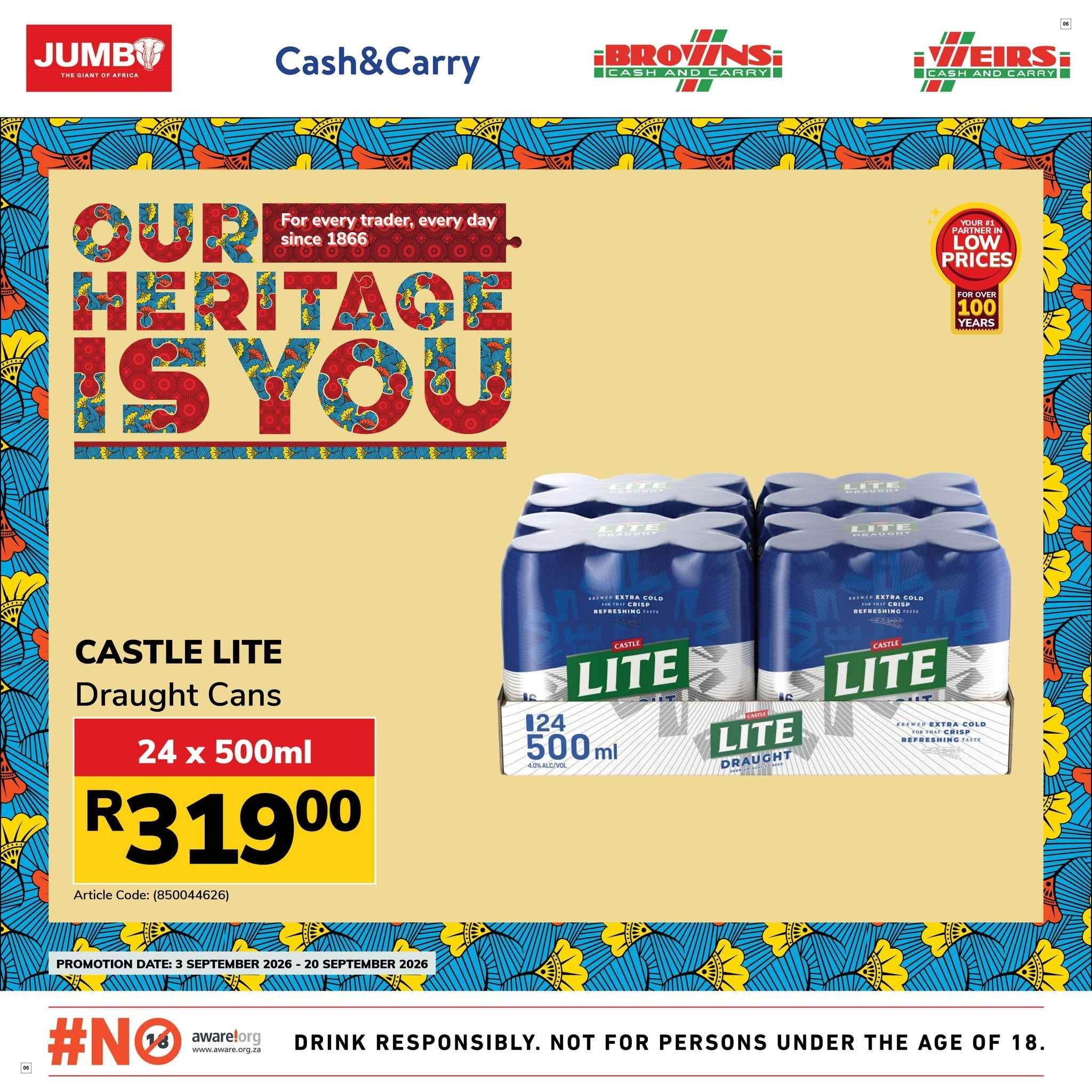 Jumbo Cash & Carry Specials - - No Longer Valid - Page 6