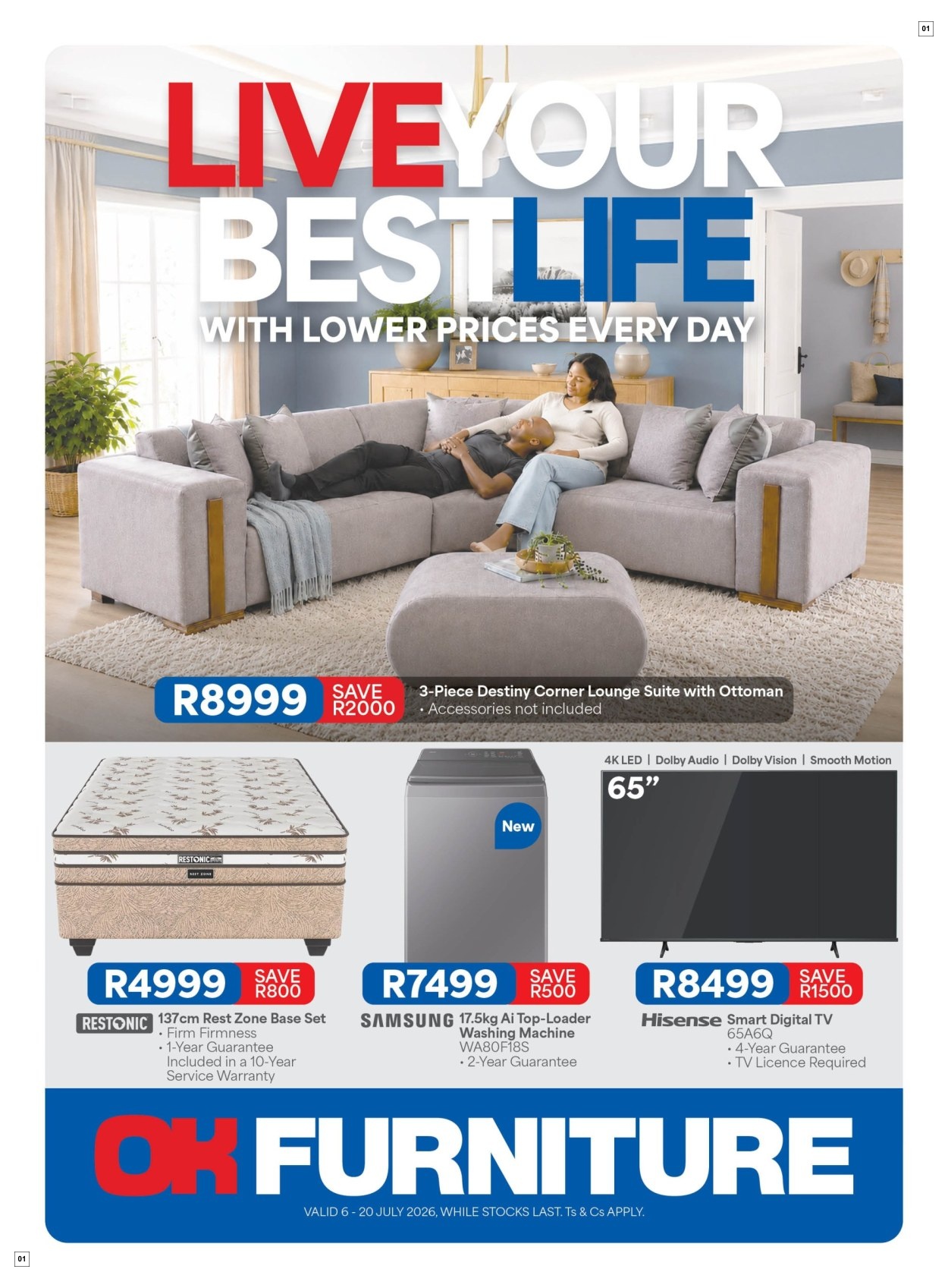 OK Furniture Specials 06 Jul - 20 Jul