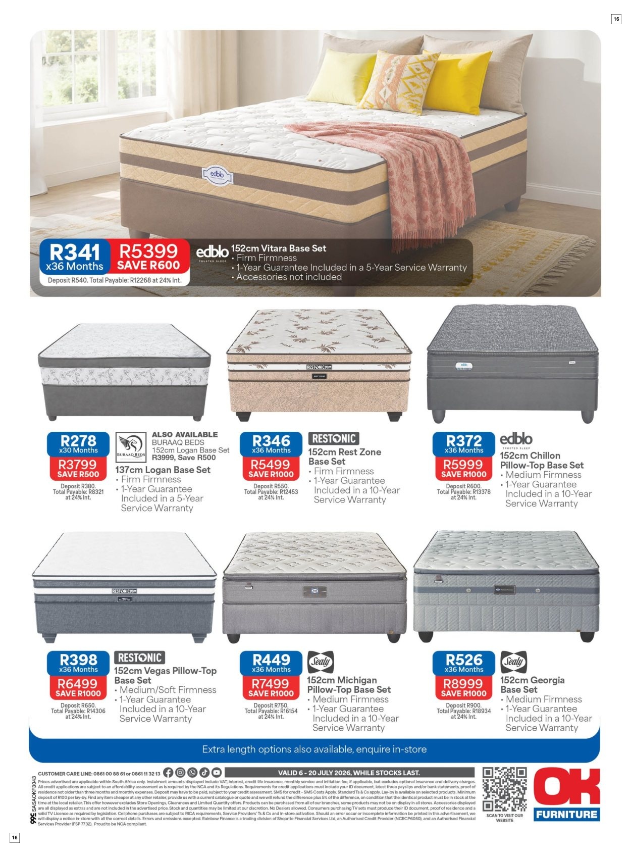 OK Furniture Specials 06 Jul - 20 Jul - Page 16