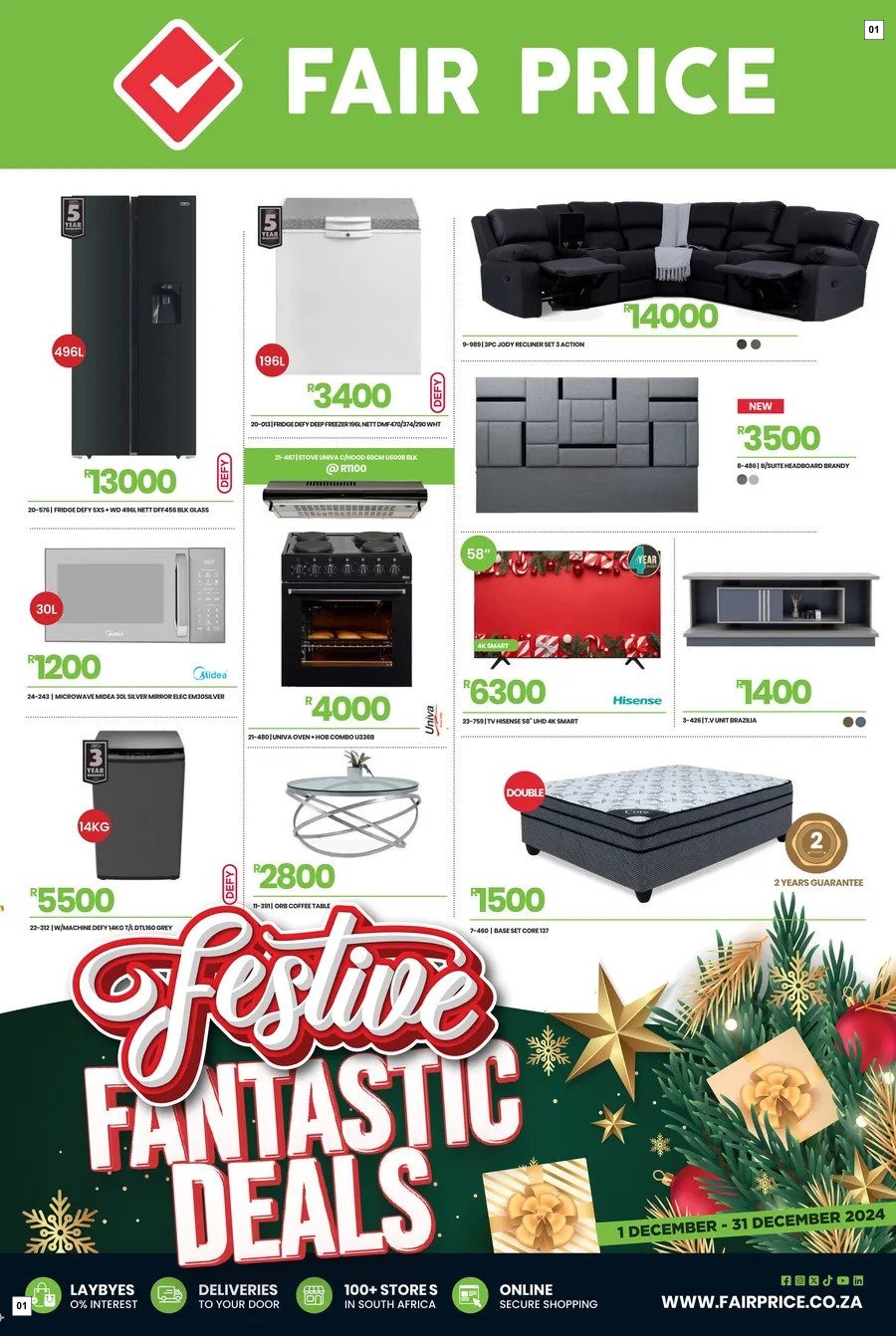 Fair Price Specials 01 Dec - 31 Dec