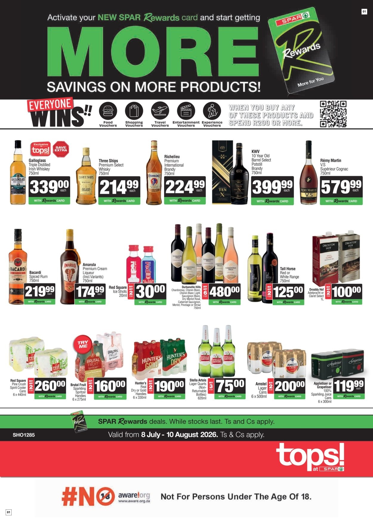 Tops At Spar Latest Catalogue