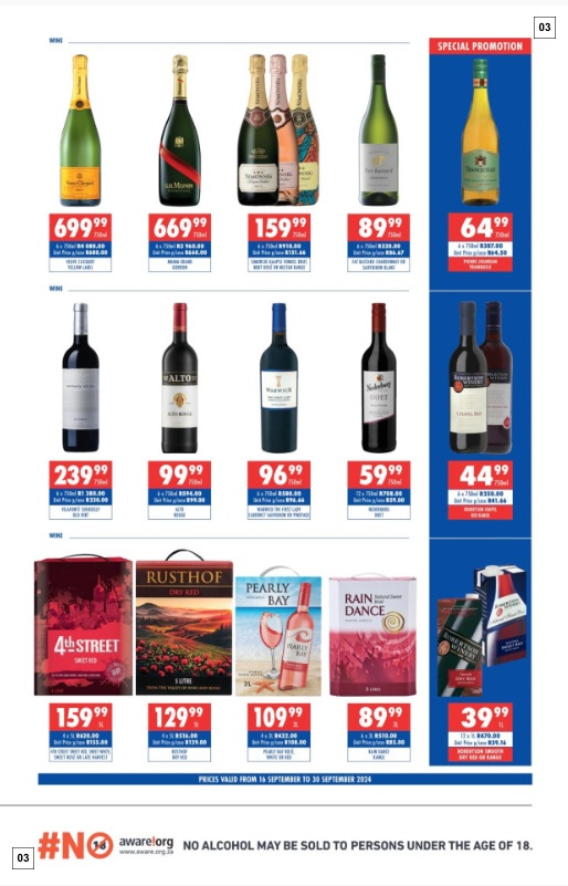 Ultra Liquors Specials 16 Sept - 30 Sept - Page 3
