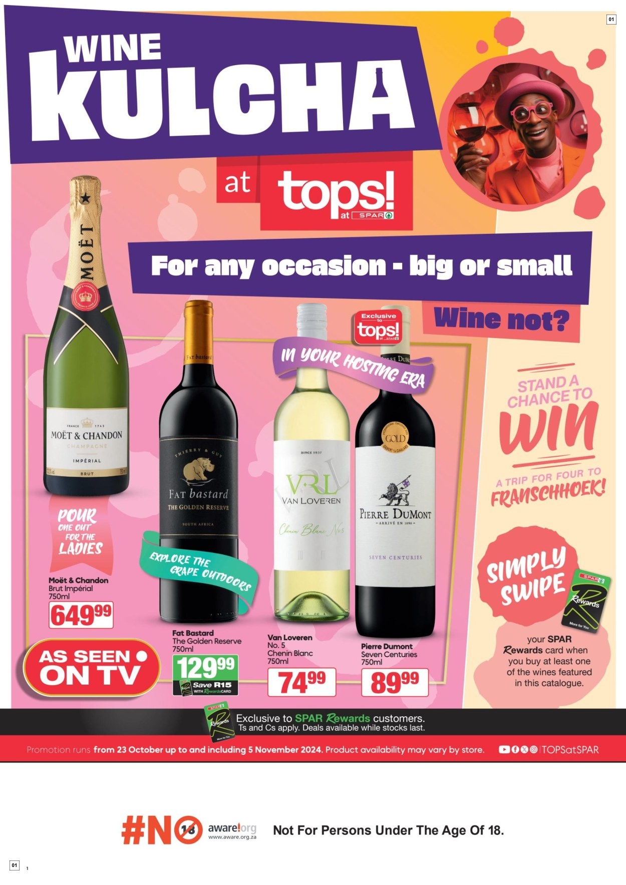 Tops At Spar Turn up Epic