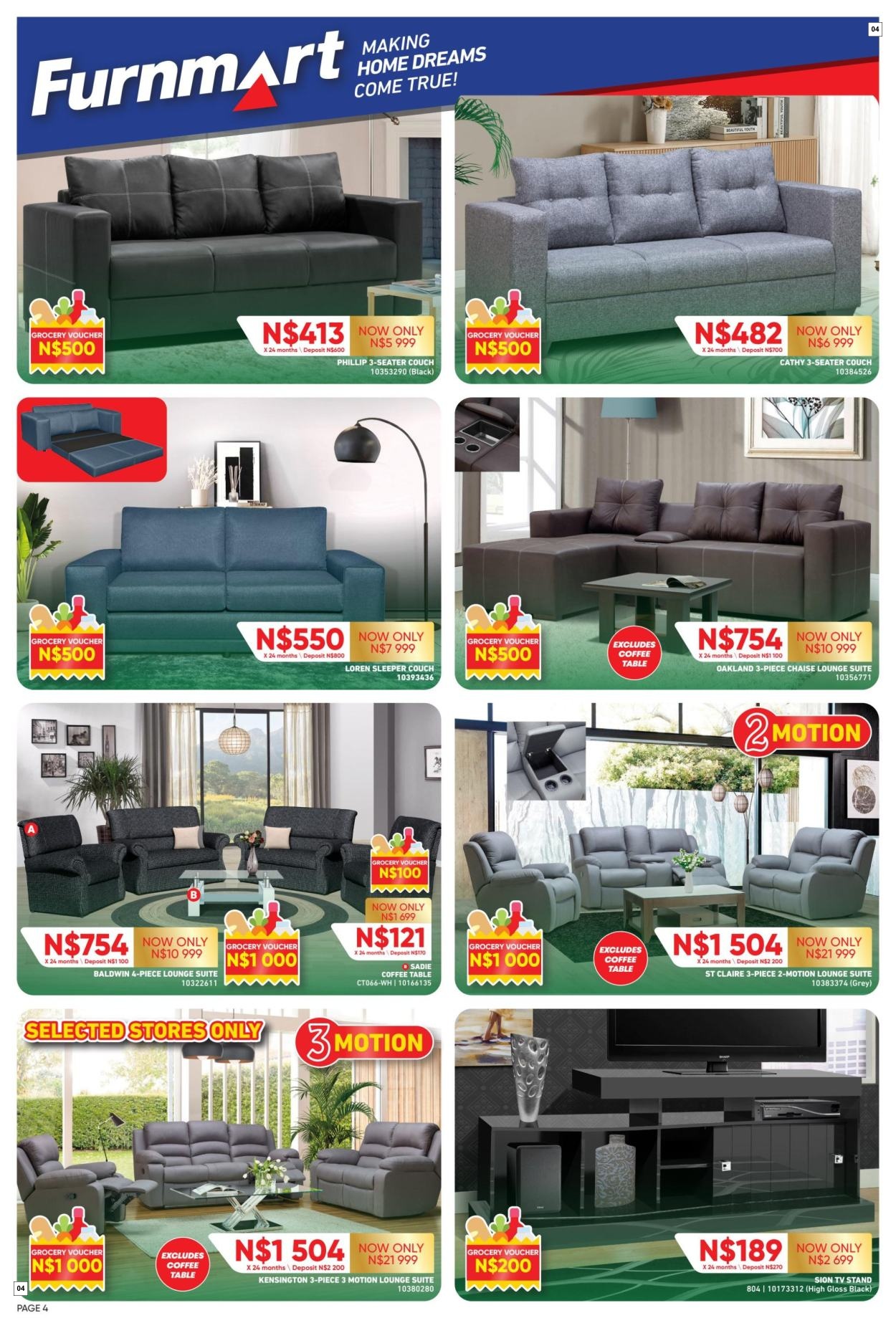 Furnmart Specials 11 Nov - 04 Dec - Page 4