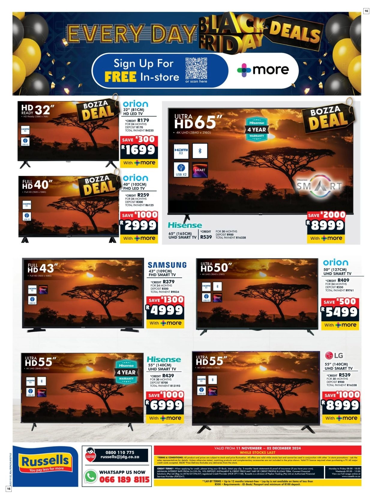 Russells Specials 11 Nov - 02 Dec - Page 16