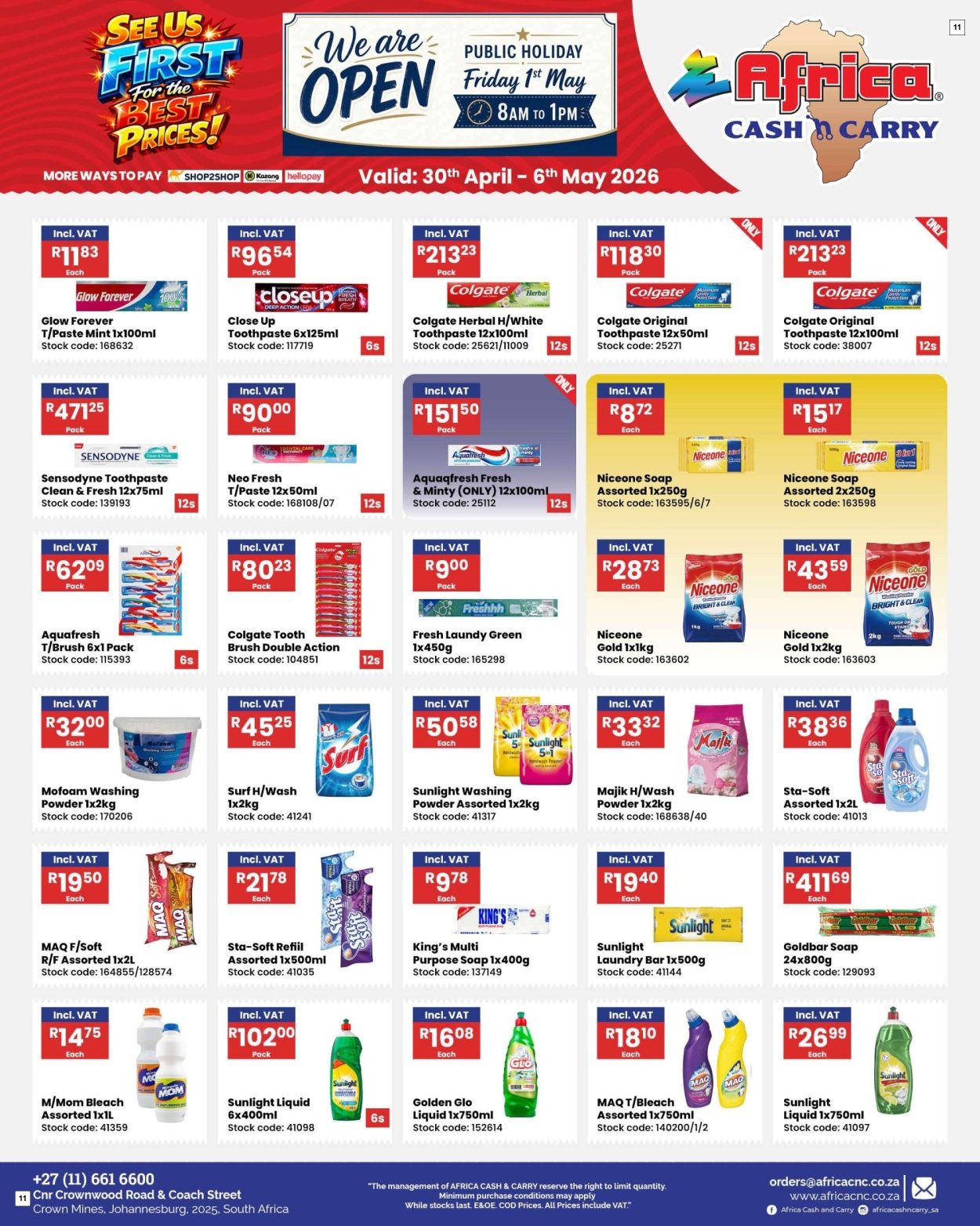 Africa Cash & Carry Catalogue - Weekly Promo - Page 11