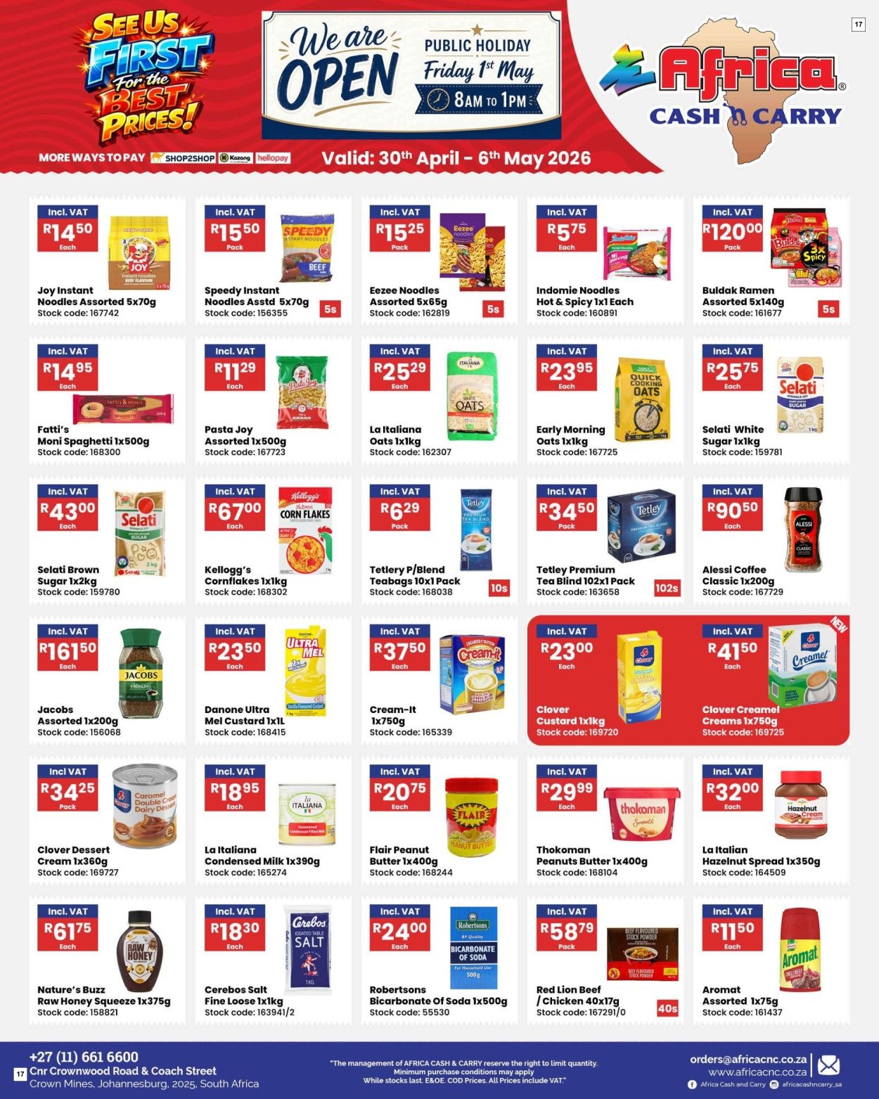 Africa Cash & Carry Catalogue - Weekly Promo - Page 17
