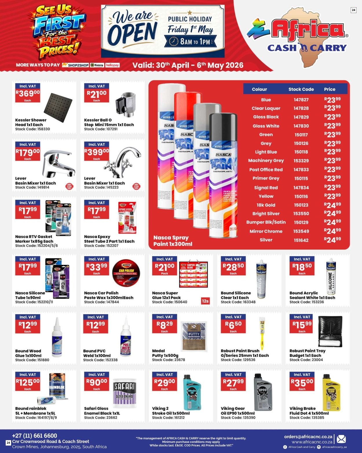 Africa Cash & Carry Catalogue - Weekly Promo - Page 24