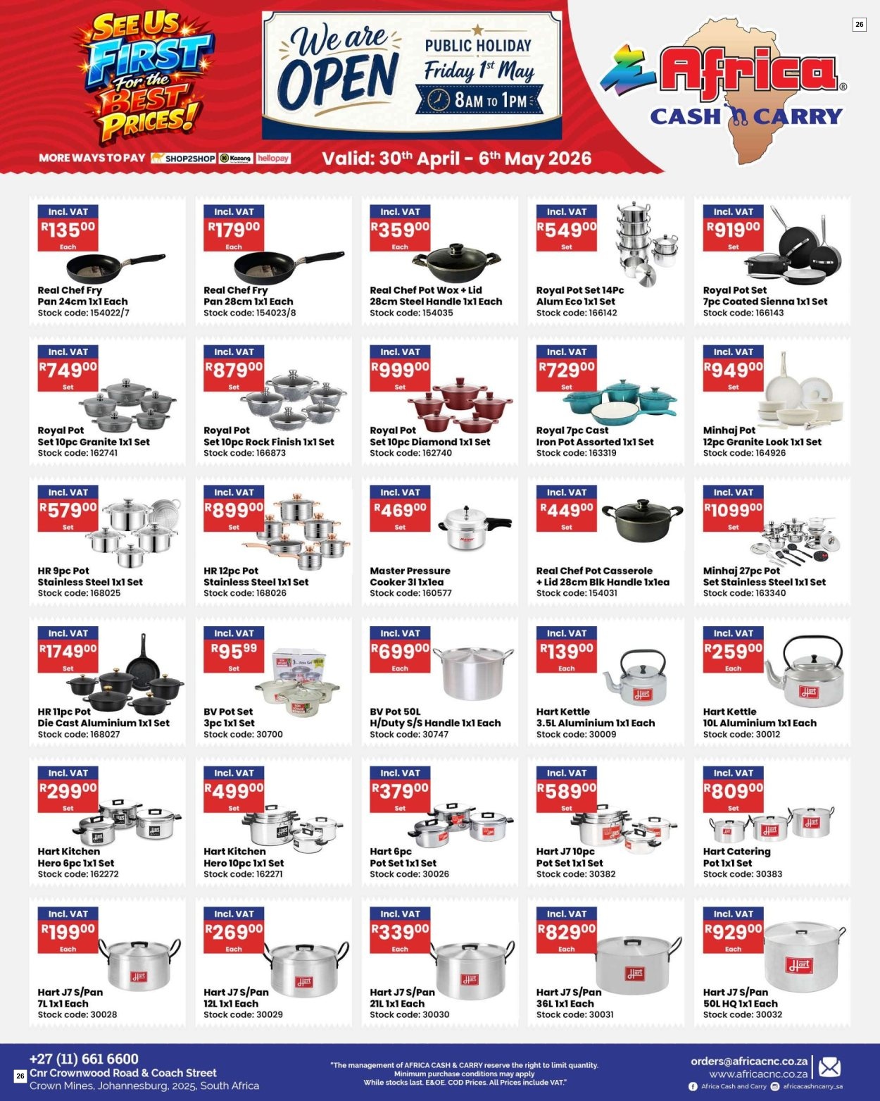 Africa Cash & Carry Catalogue - Weekly Promo - Page 26