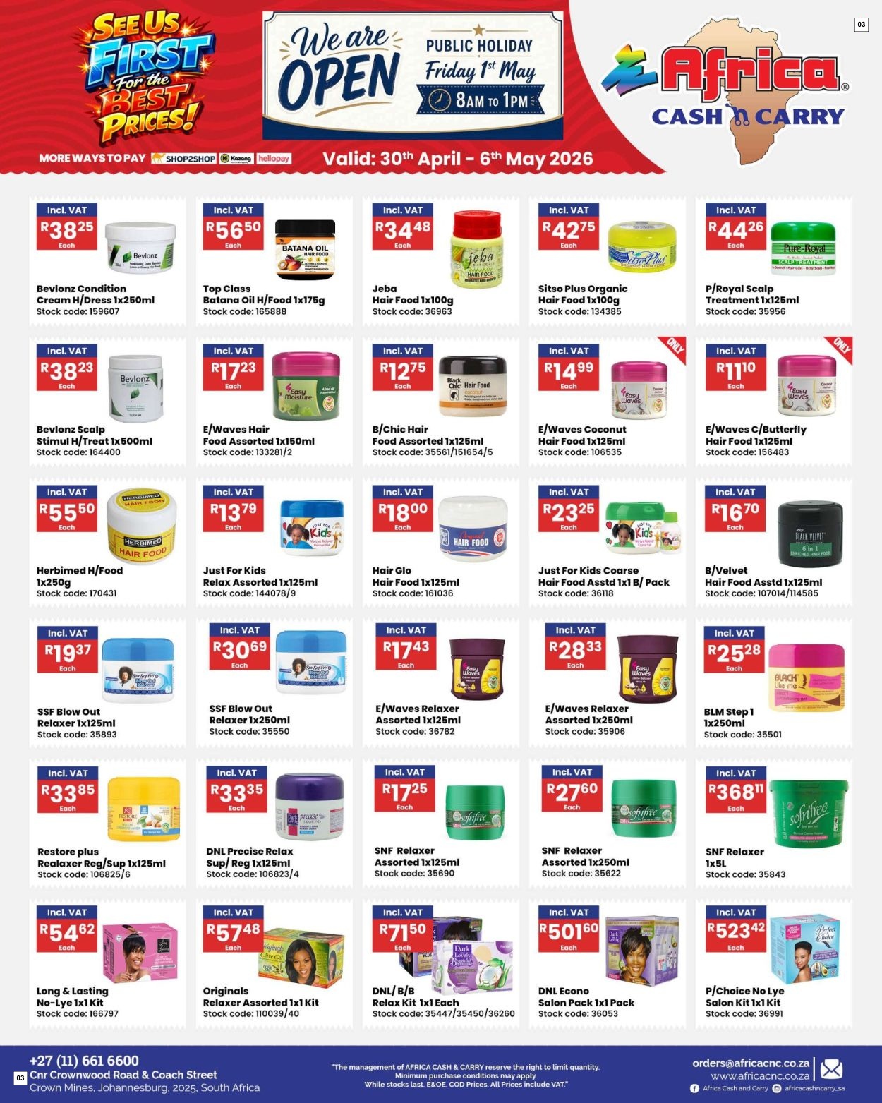 Africa Cash & Carry Catalogue - Weekly Promo - Page 3