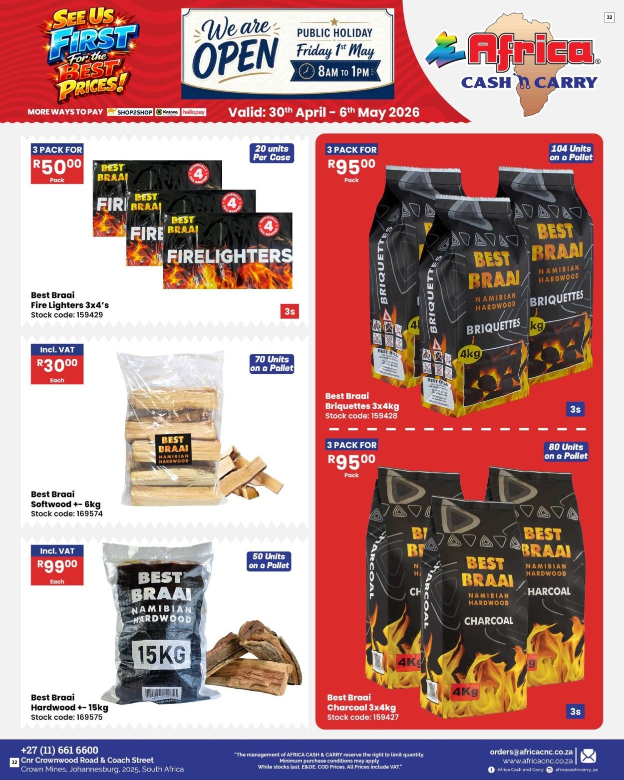 Africa Cash & Carry Catalogue - Weekly Promo - Page 32
