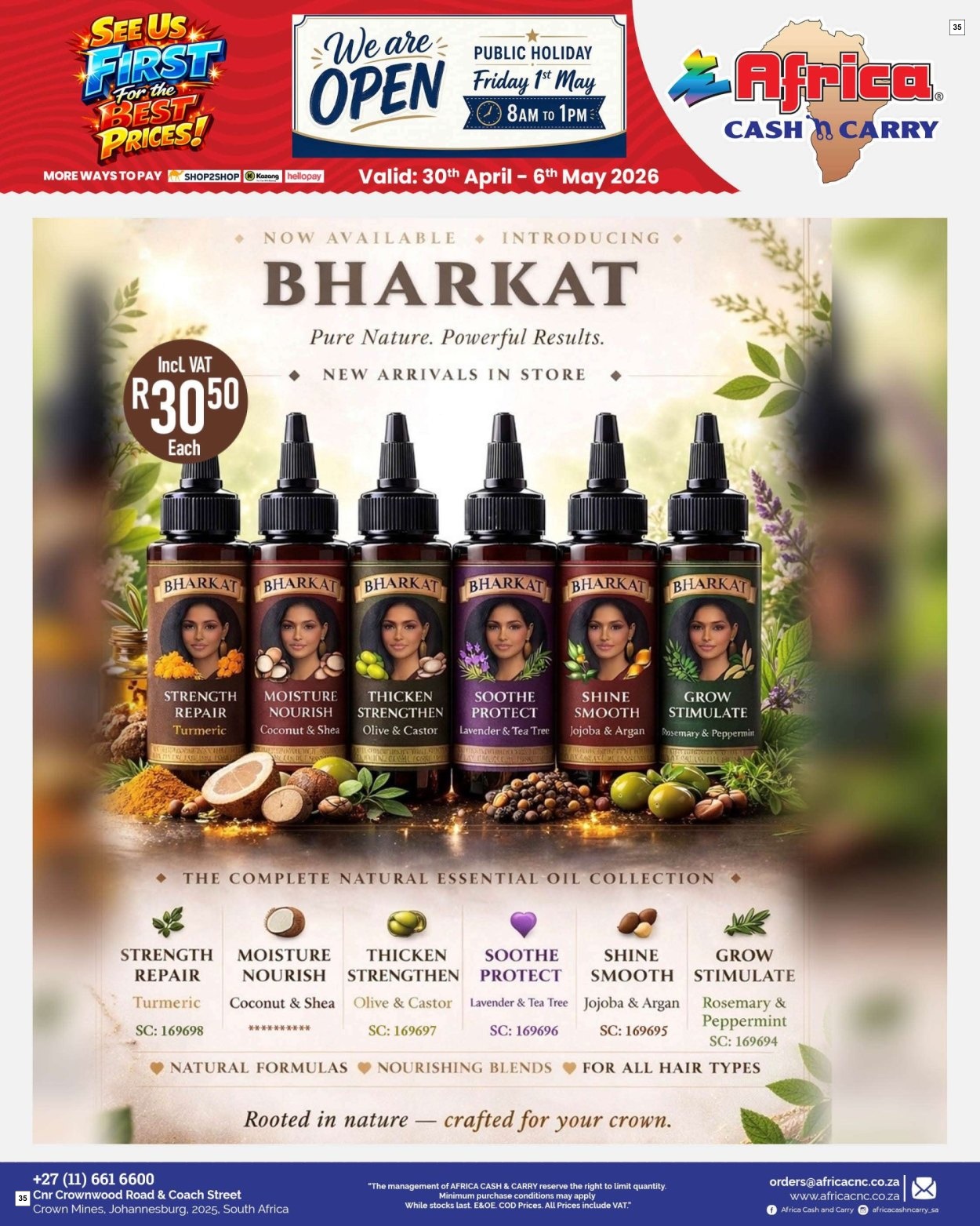 Africa Cash & Carry Catalogue - Weekly Promo - Page 35