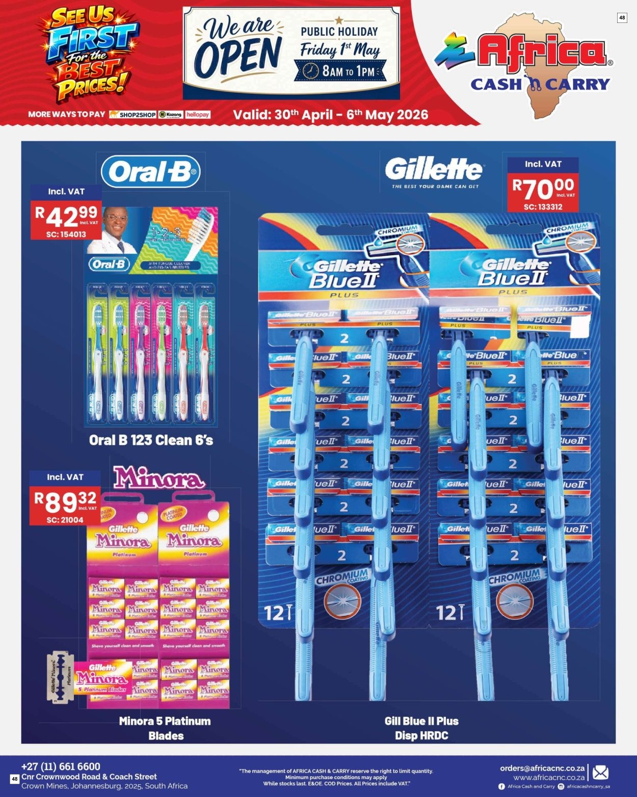 Africa Cash & Carry Catalogue - Weekly Promo - Page 48
