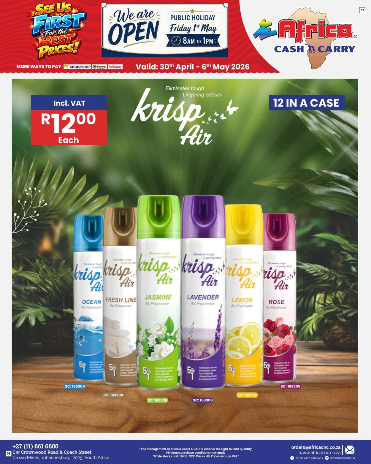 Africa Cash & Carry Catalogue - Weekly Promo - Page 53