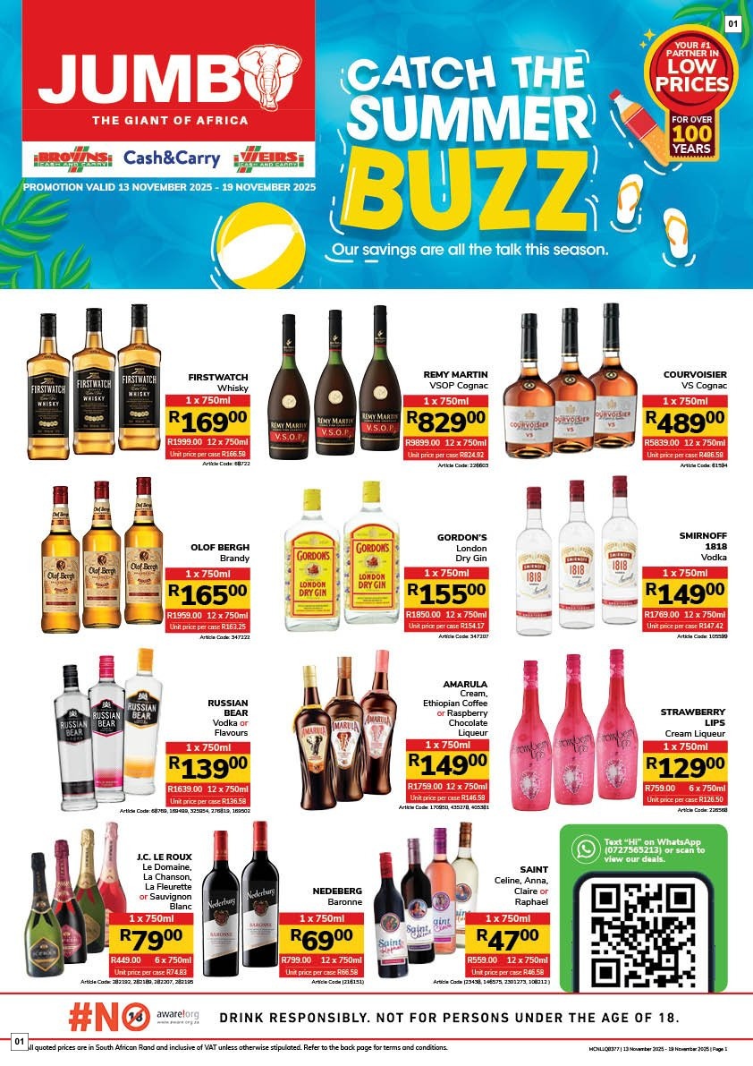 Jumbo Cash & Carry Catalogue