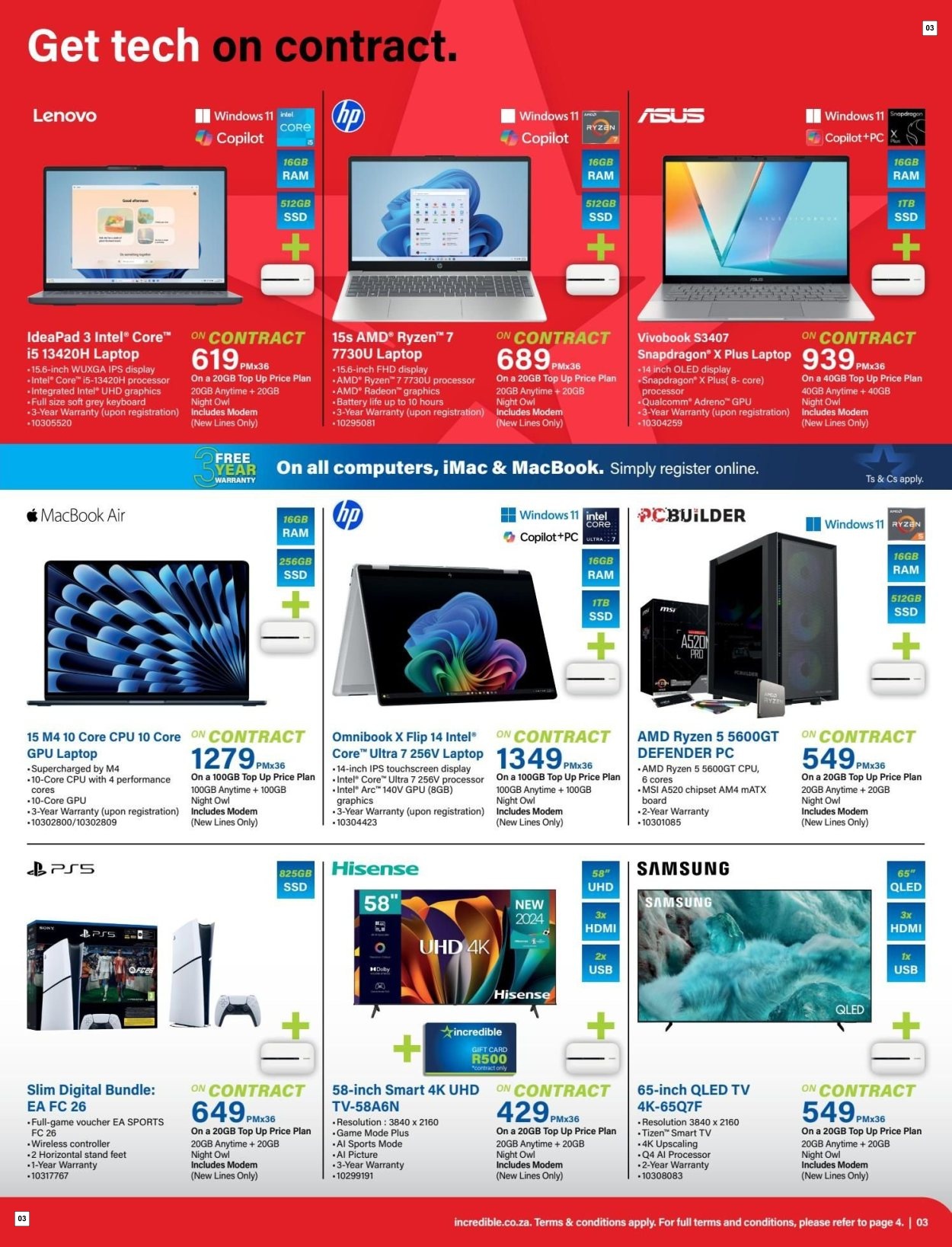 Incredible Connection Specials 07 Nov - 08 Dec - Page 3