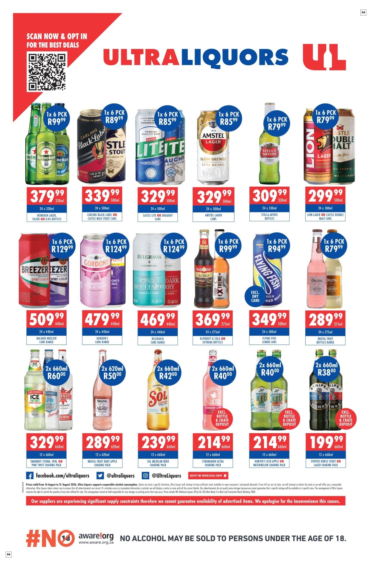 Ultra Liquors Specials 16 Aug - 31 Aug - Page 4