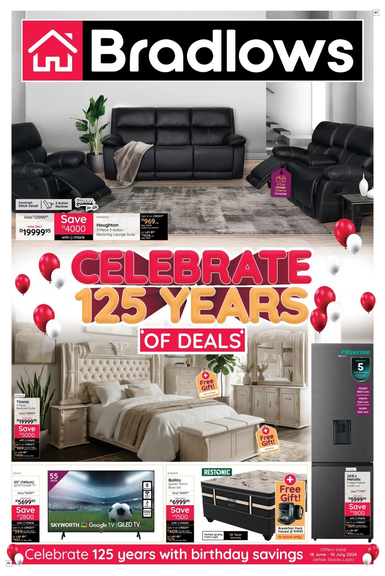 Bradlows Specials 18 Jun - 15 Jul
