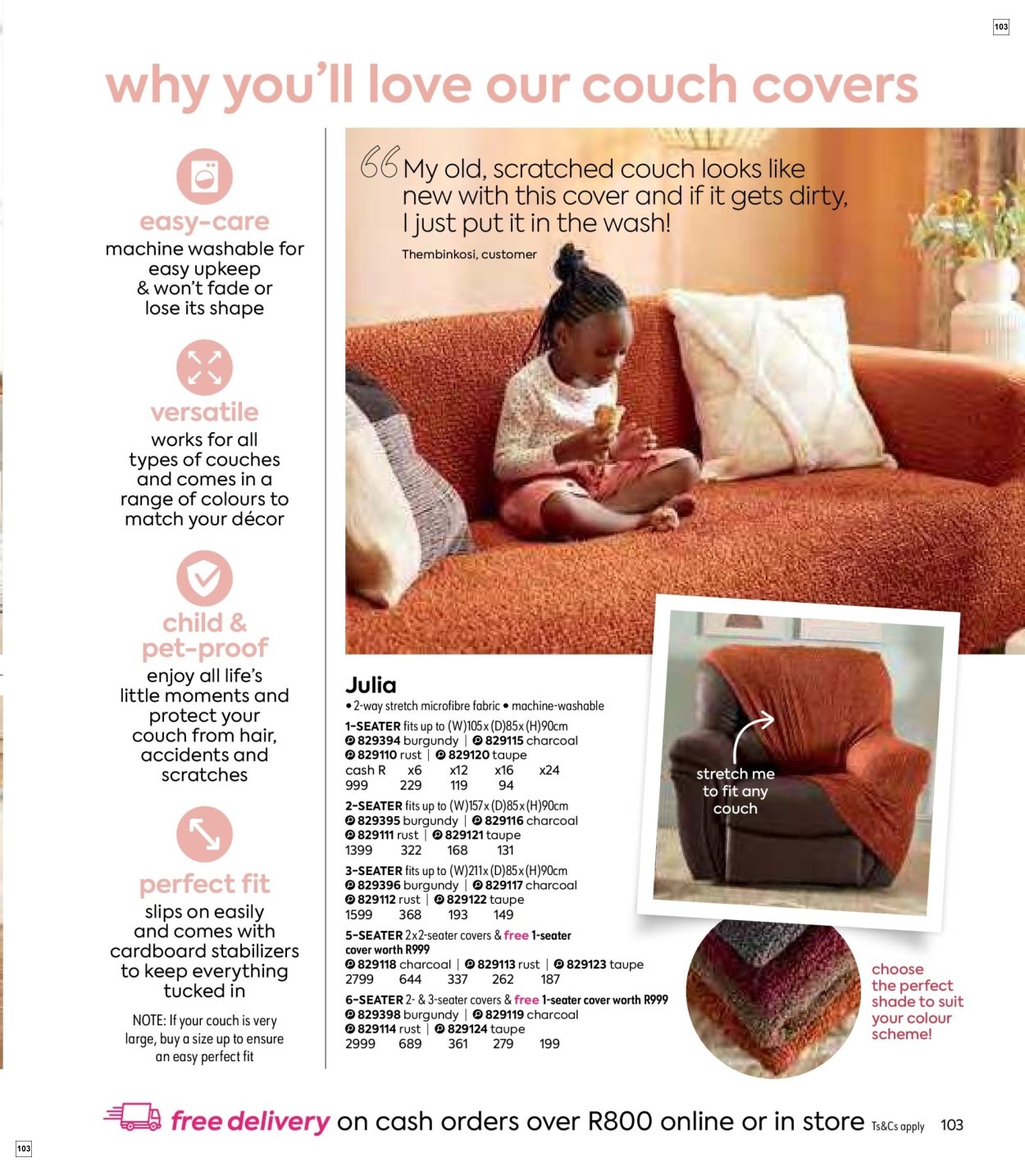 Homechoice Specials 25 Oct - 02 Dec - Page 103