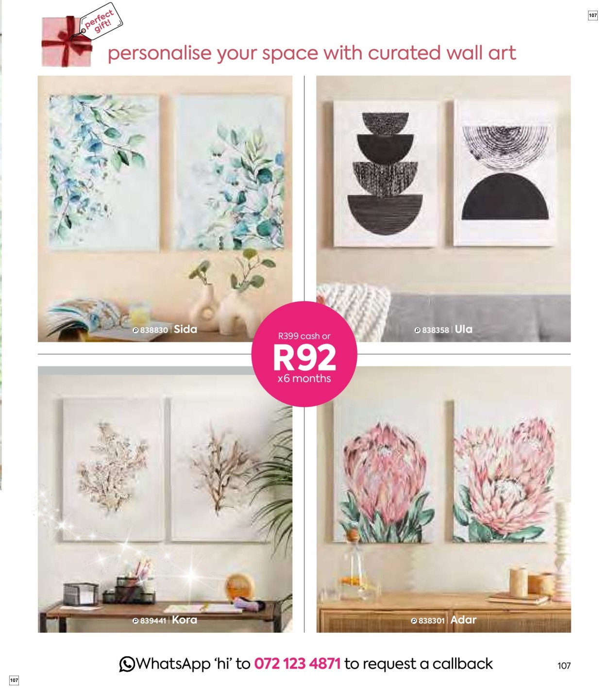 Homechoice Specials 25 Oct - 02 Dec - Page 107