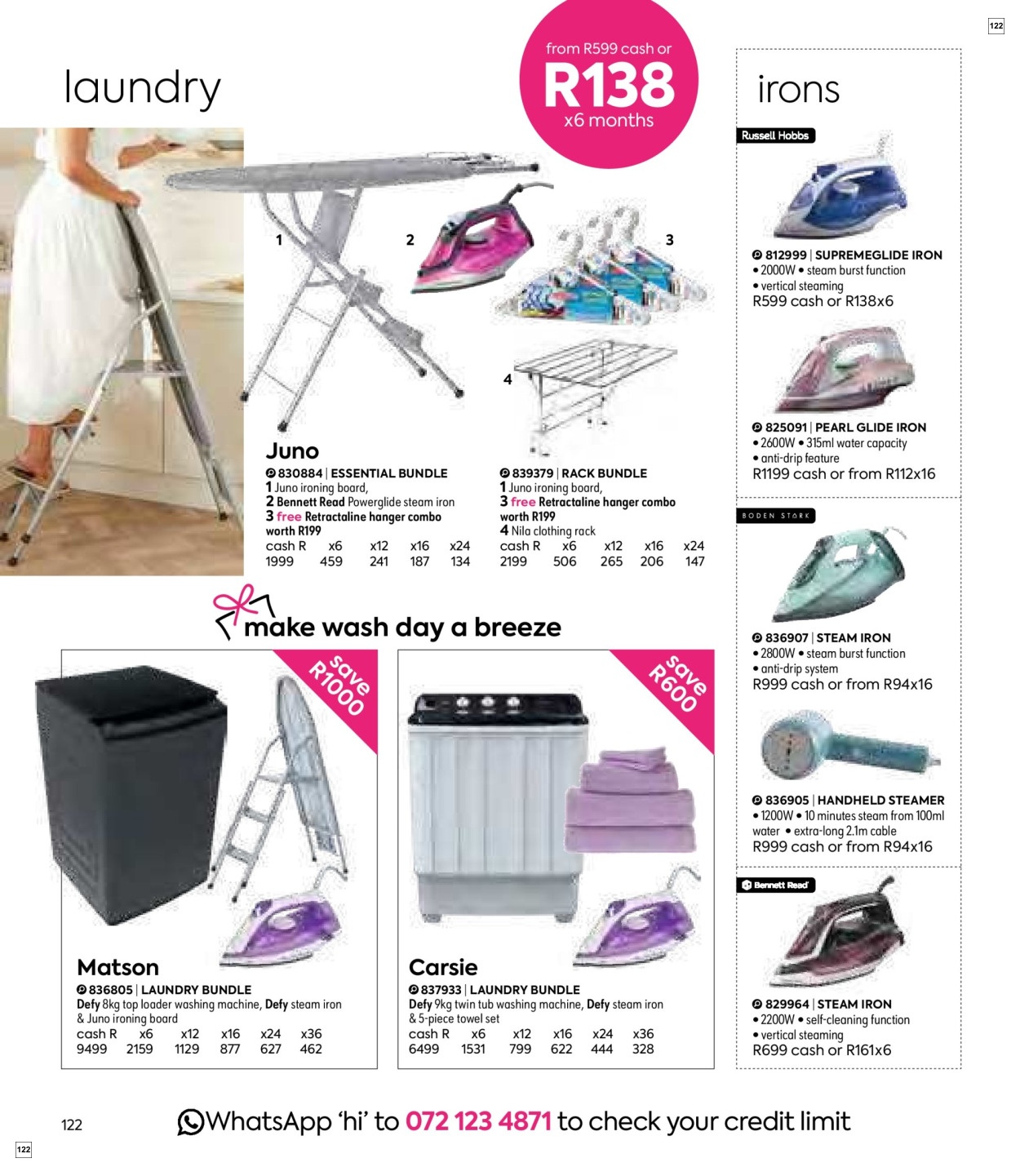 Homechoice Specials 25 Oct - 02 Dec - Page 122