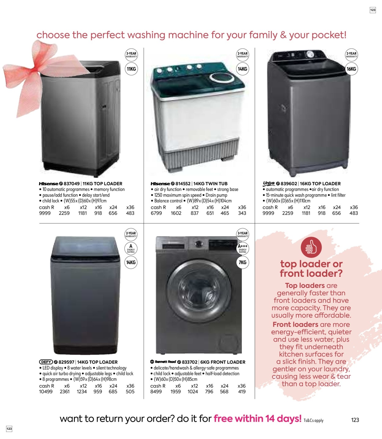 Homechoice Specials 25 Oct - 02 Dec - Page 123
