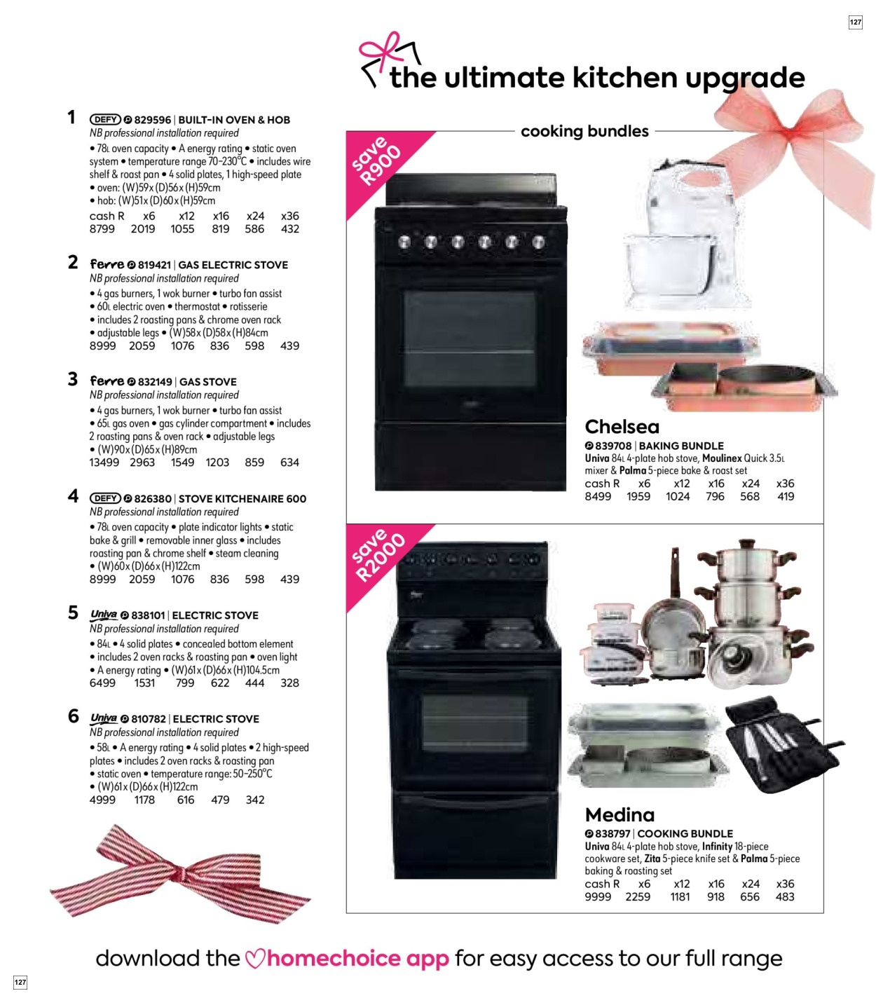 Homechoice Specials 25 Oct - 02 Dec - Page 127