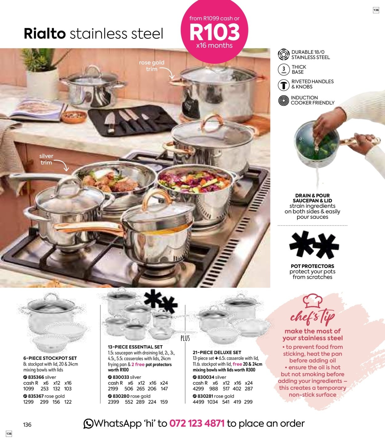 Homechoice Specials 25 Oct - 02 Dec - Page 136