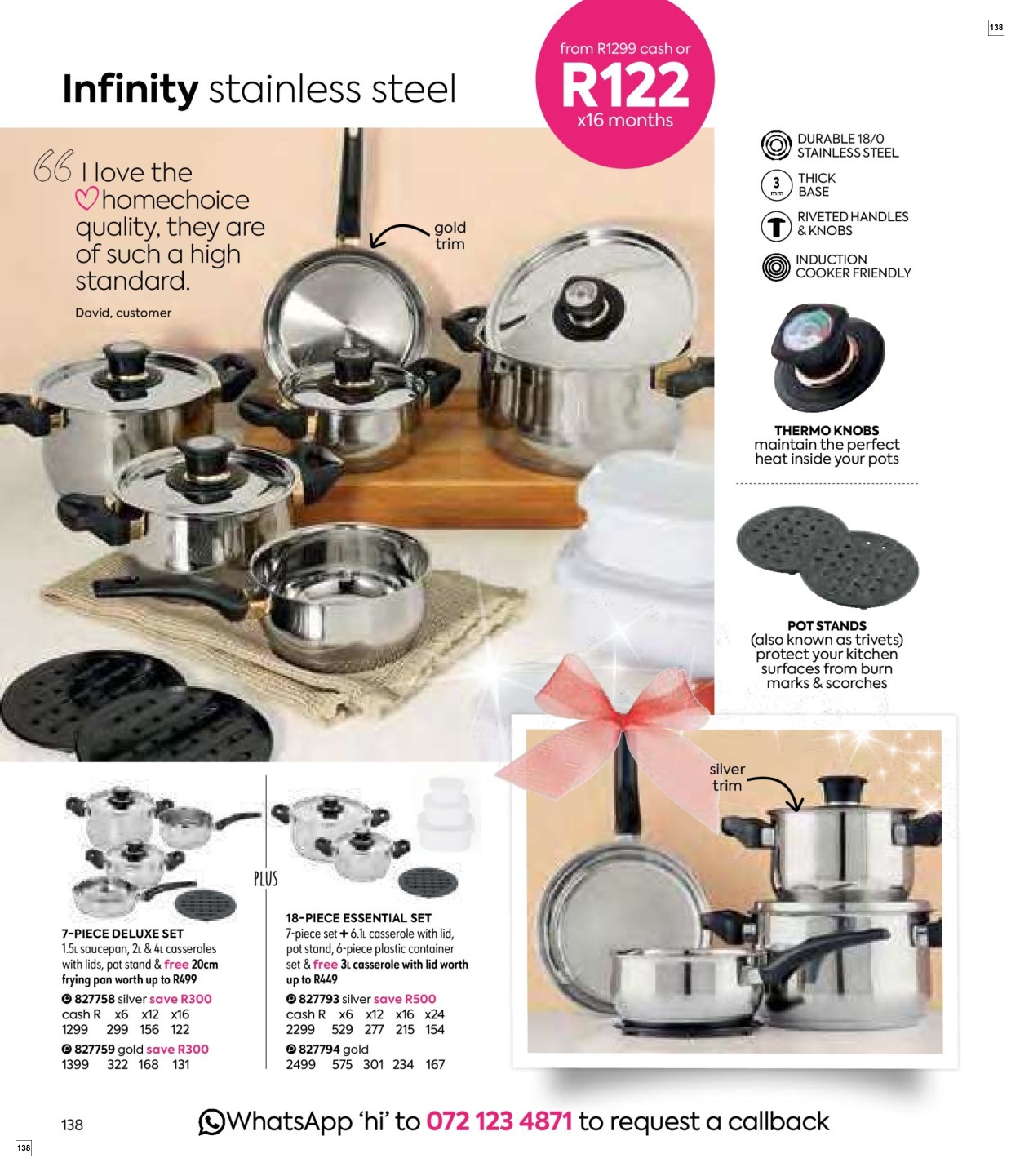 Homechoice Specials 25 Oct - 02 Dec - Page 138
