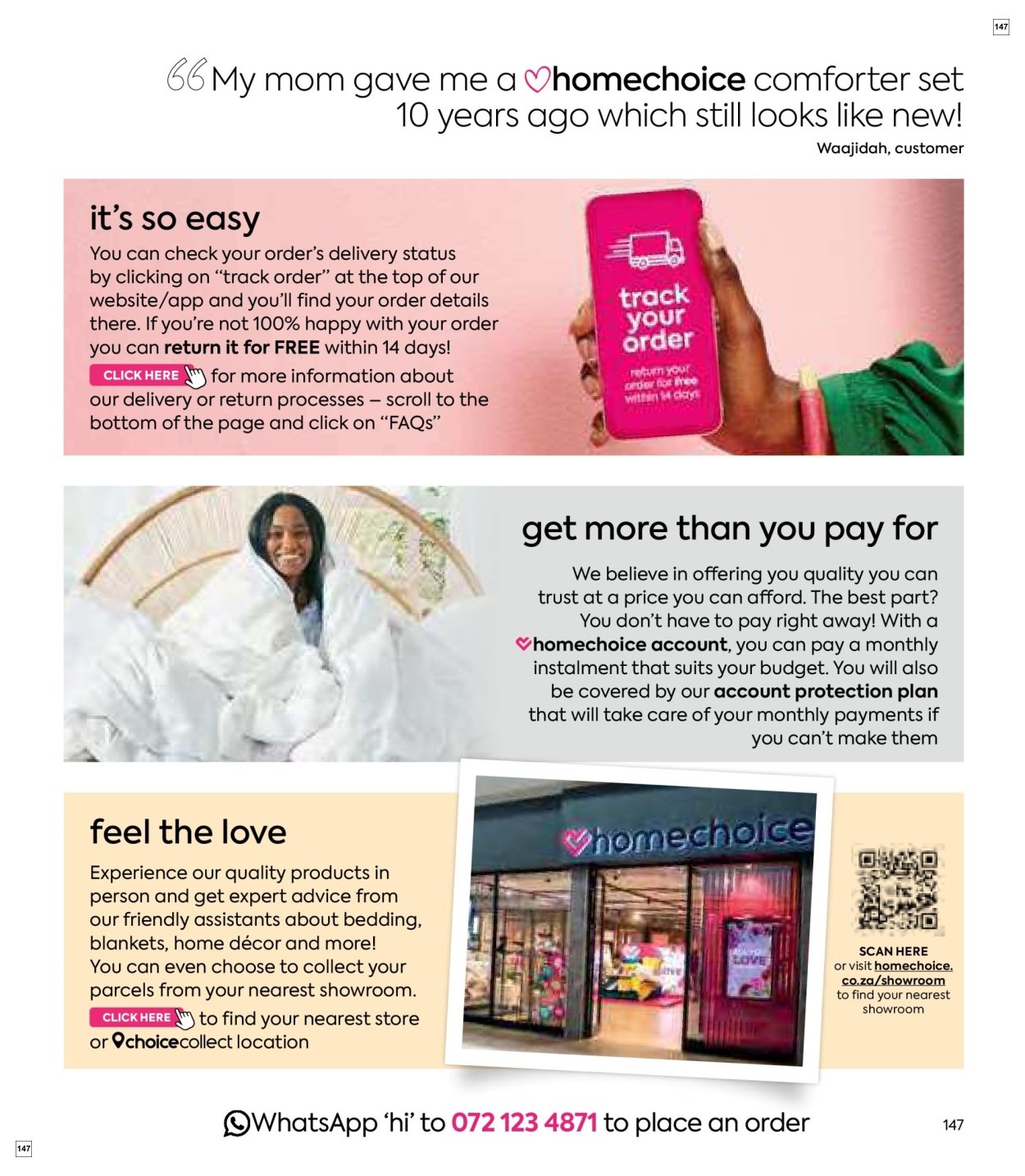 Homechoice Specials 25 Oct - 02 Dec - Page 147