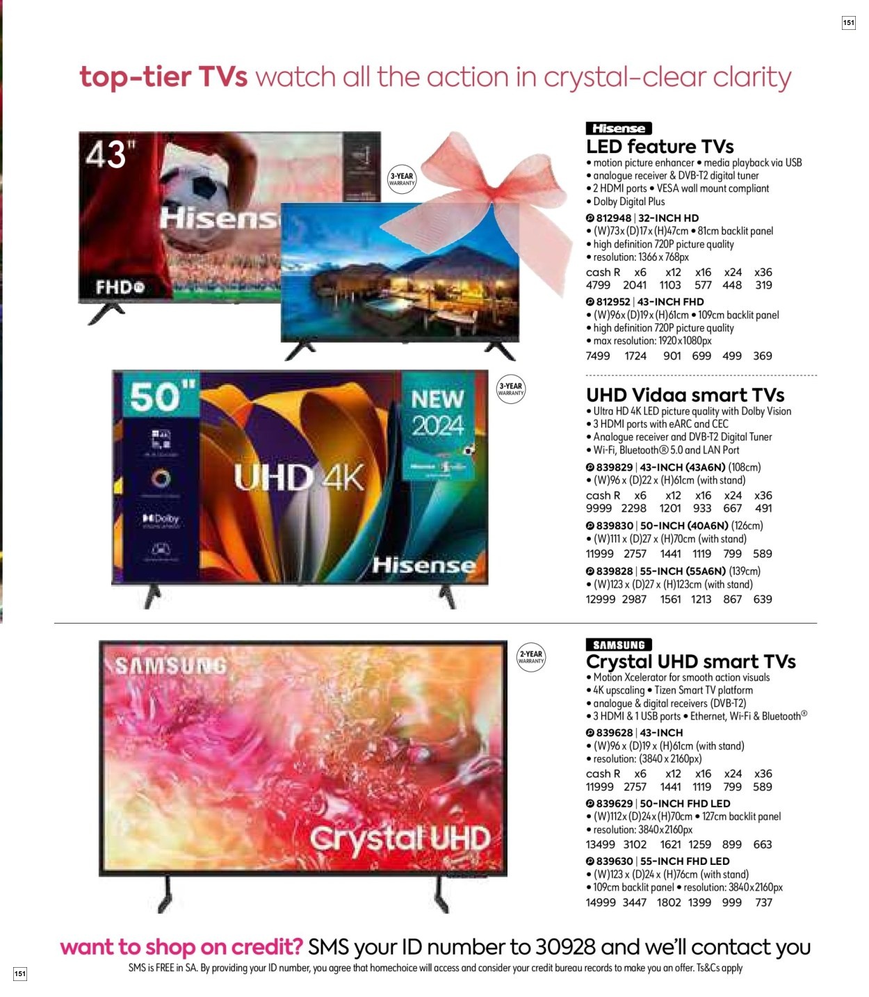 Homechoice Specials 25 Oct - 02 Dec - Page 151