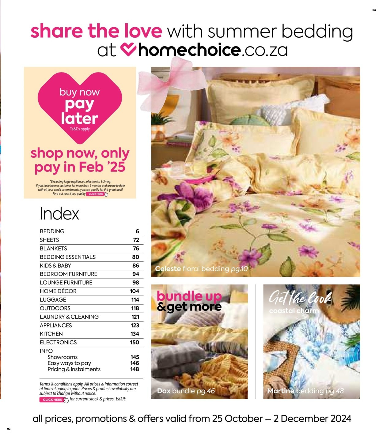 Homechoice Specials 25 Oct - 02 Dec - Page 3
