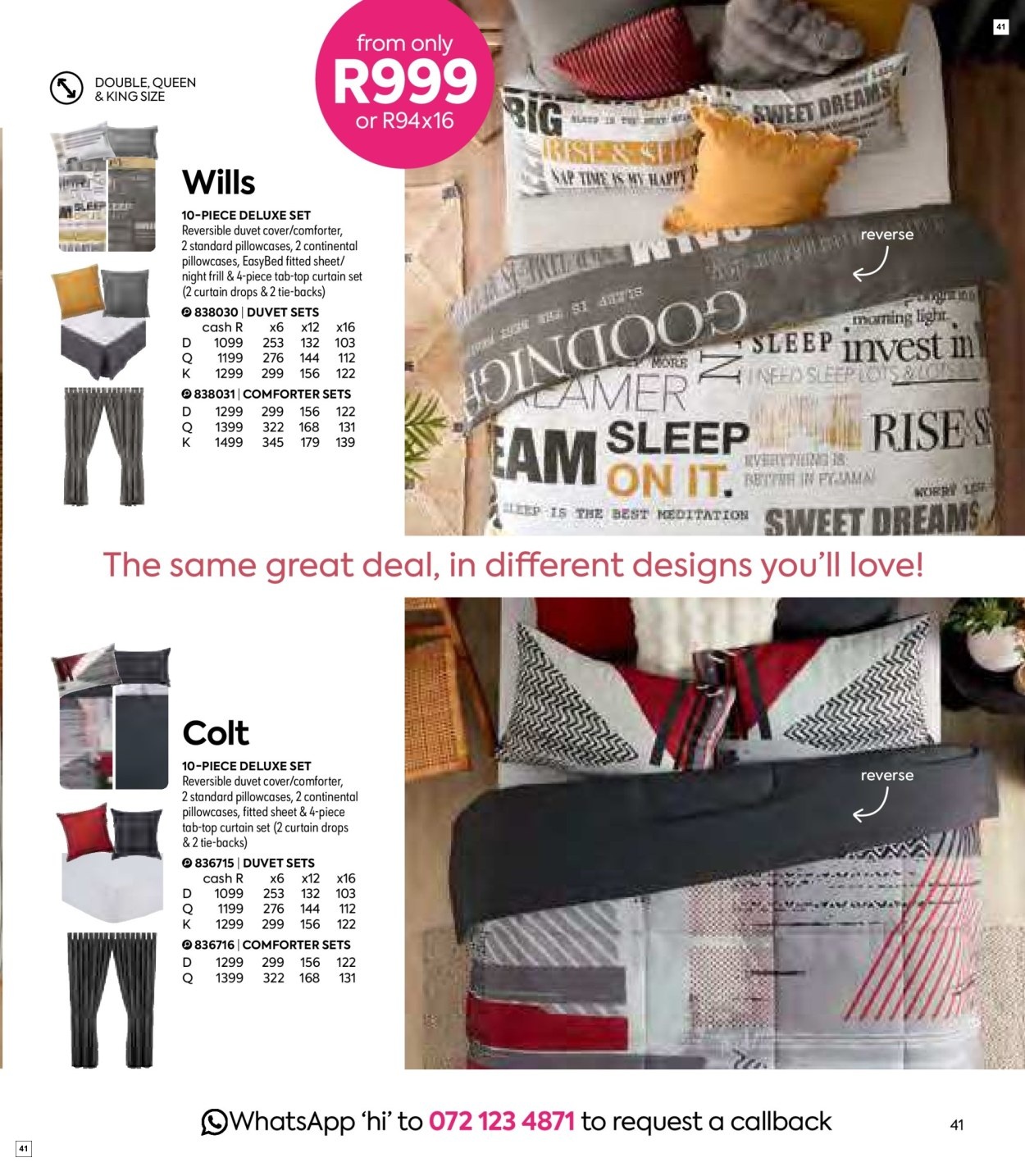 Homechoice Specials 25 Oct - 02 Dec - Page 41