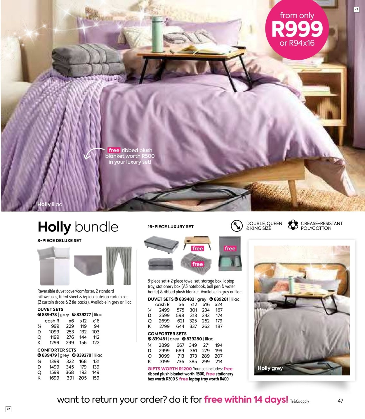Homechoice Specials 25 Oct - 02 Dec - Page 47