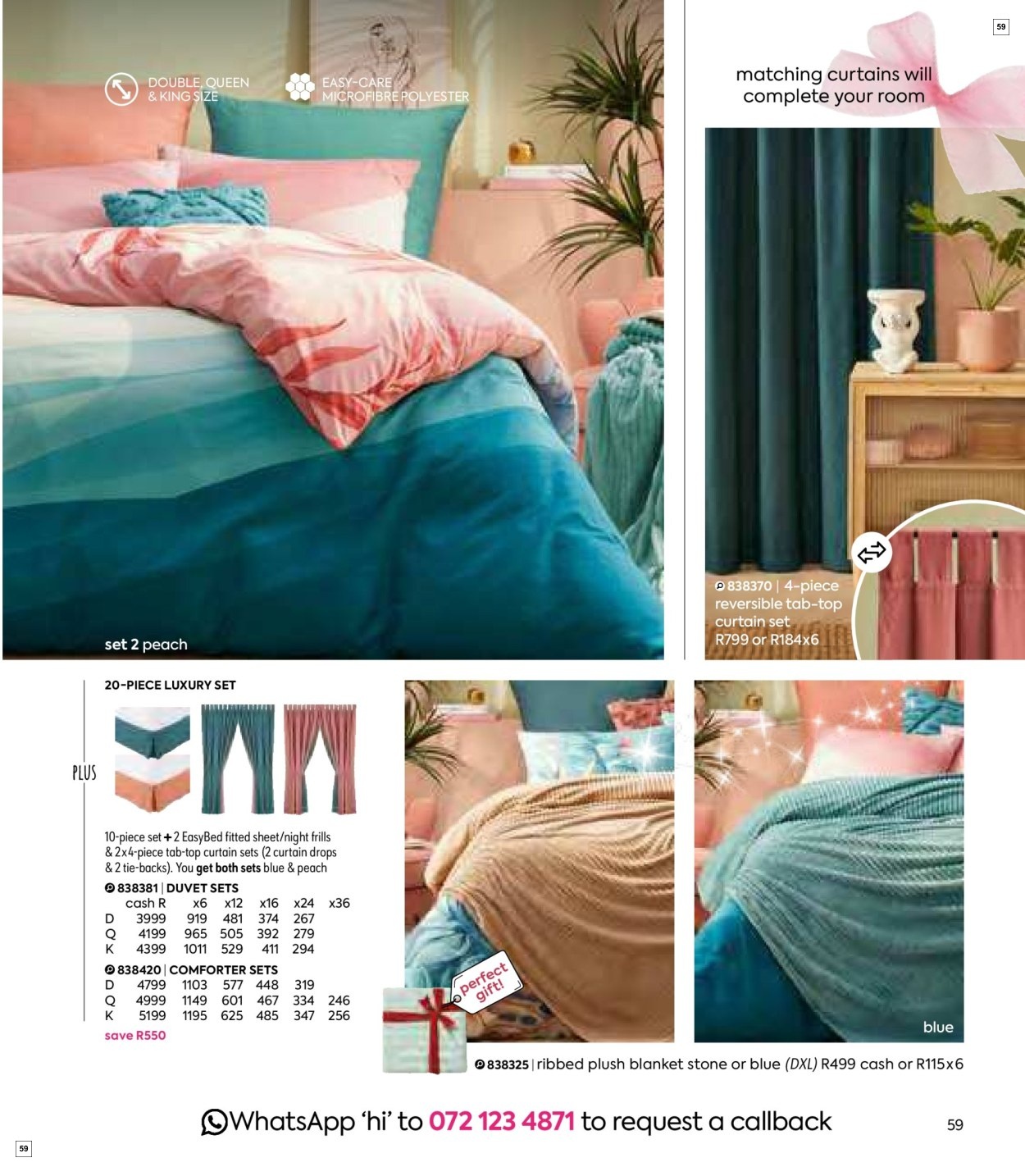 Homechoice Specials 25 Oct - 02 Dec - Page 59